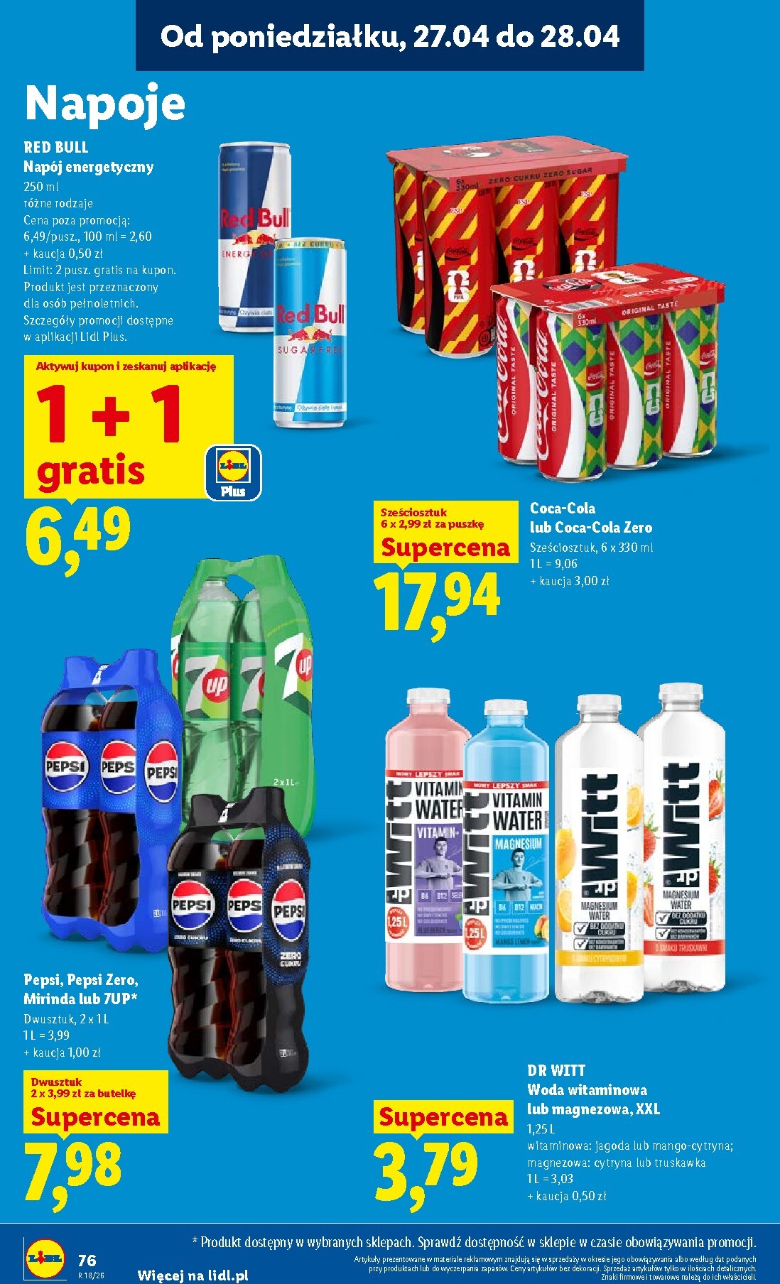 lidl - Aktualna gazetka Lidl ważna od 27.04.2026 do 28.04.2026 - page: 76