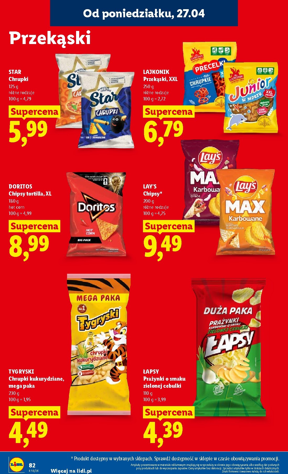 lidl - Aktualna gazetka Lidl ważna od 27.04.2026 do 28.04.2026 - page: 82