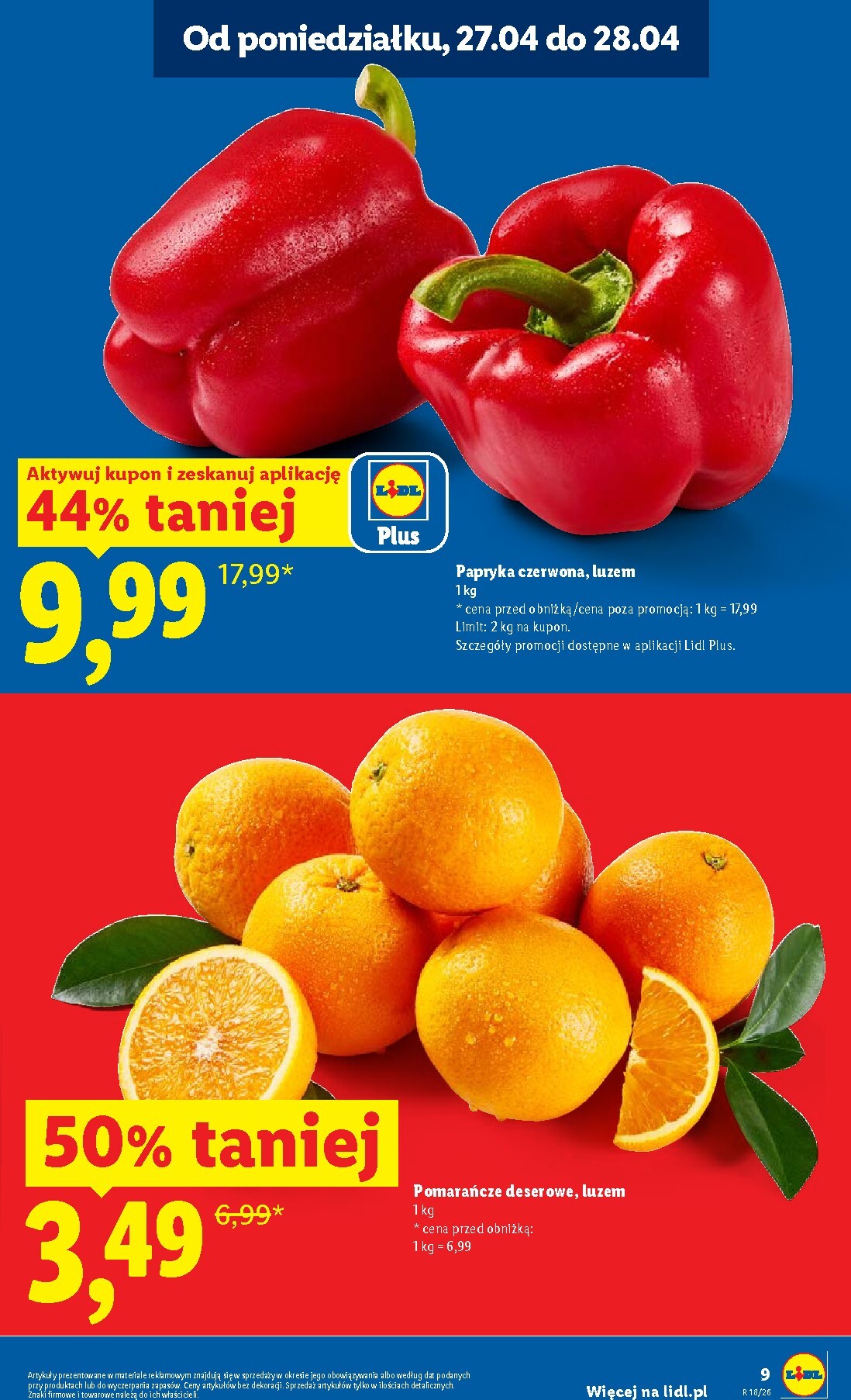 lidl - Aktualna gazetka Lidl ważna od 27.04.2026 do 28.04.2026 - page: 9