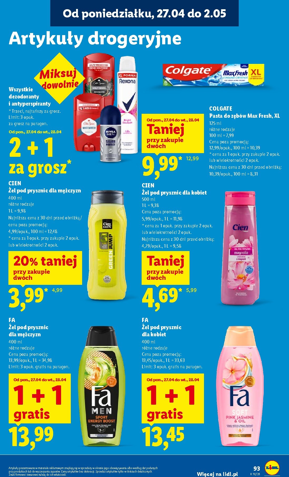lidl - Aktualna gazetka Lidl ważna od 27.04.2026 do 28.04.2026 - page: 93