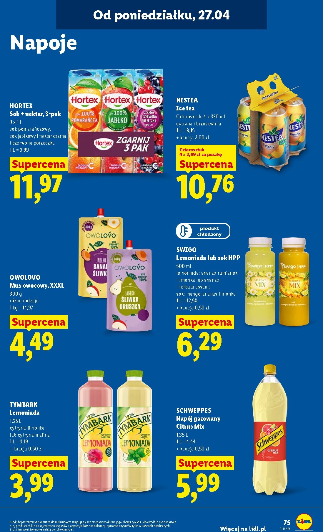lidl - Aktualna gazetka Lidl ważna od 27.04.2026 do 28.04.2026 - page: 75