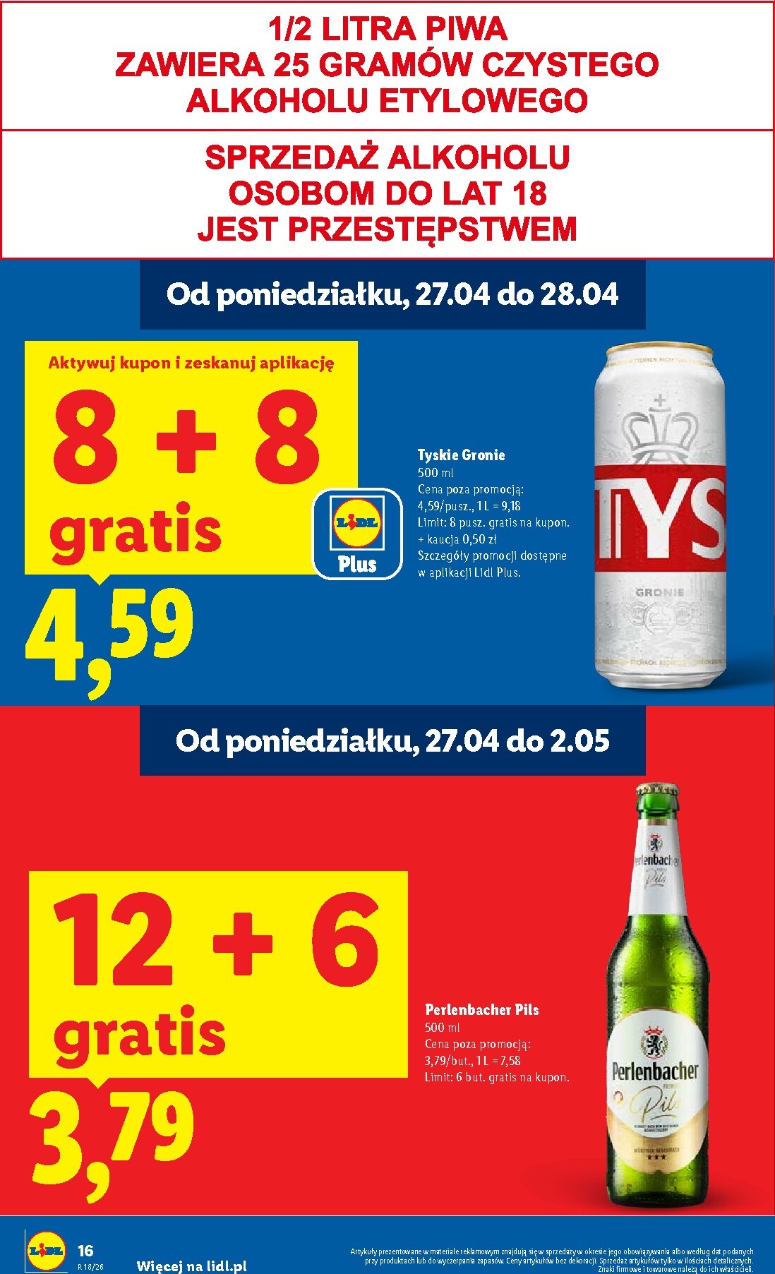 lidl - Aktualna gazetka Lidl ważna od 27.04.2026 do 28.04.2026 - page: 16