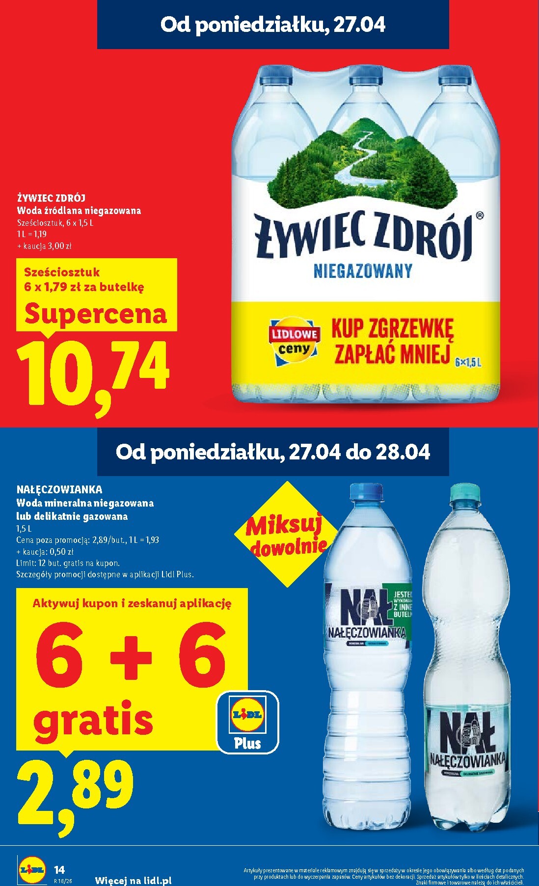 lidl - Aktualna gazetka Lidl ważna od 27.04.2026 do 28.04.2026 - page: 14