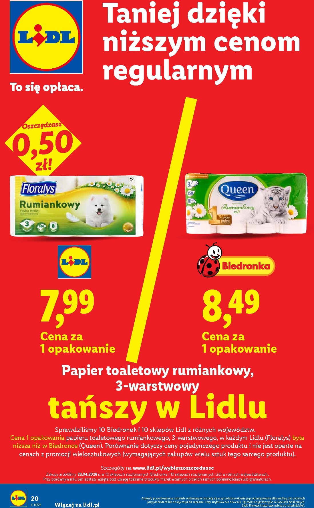 lidl - Aktualna gazetka Lidl ważna od 27.04.2026 do 28.04.2026 - page: 20