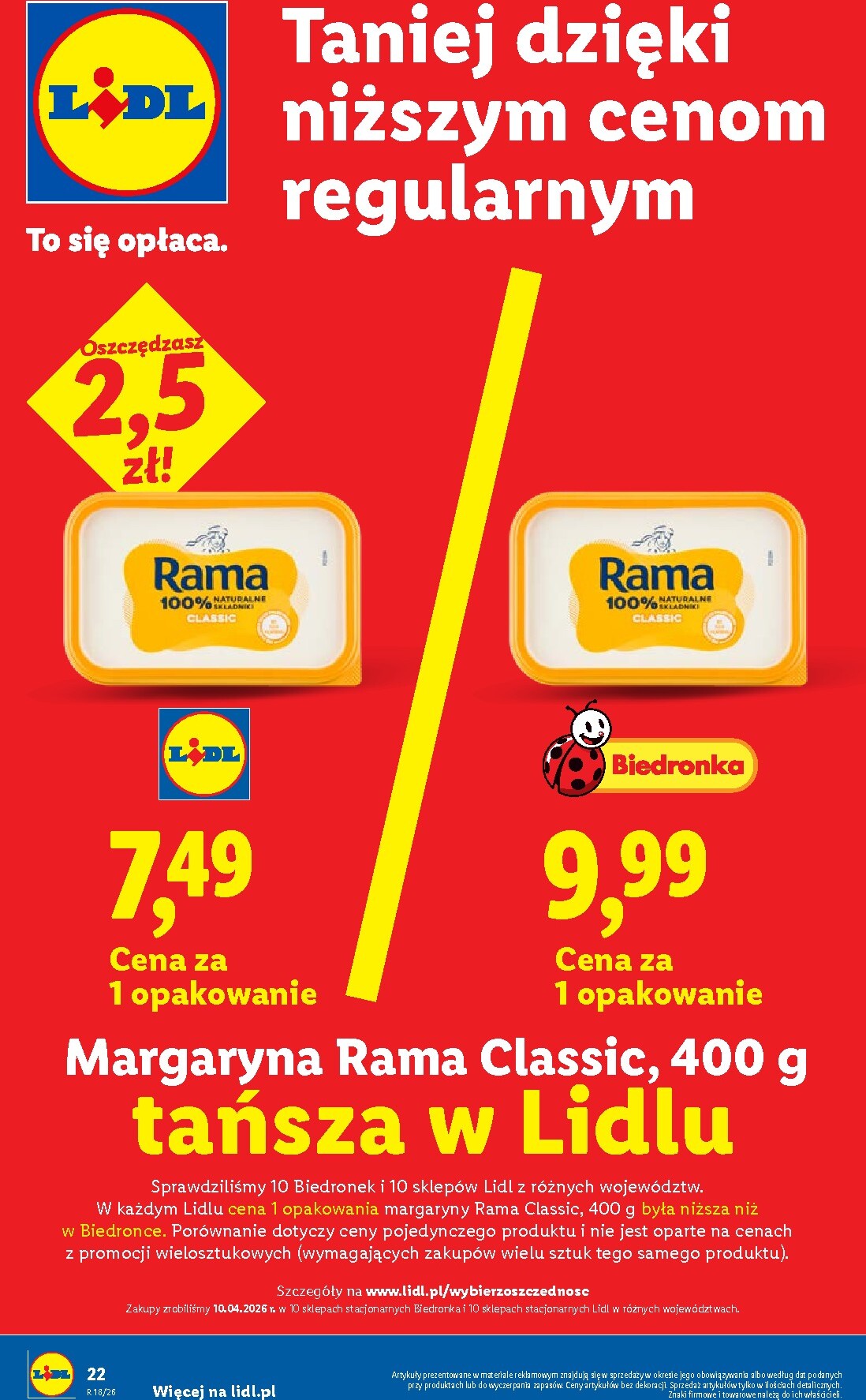 lidl - Aktualna gazetka Lidl ważna od 27.04.2026 do 28.04.2026 - page: 22