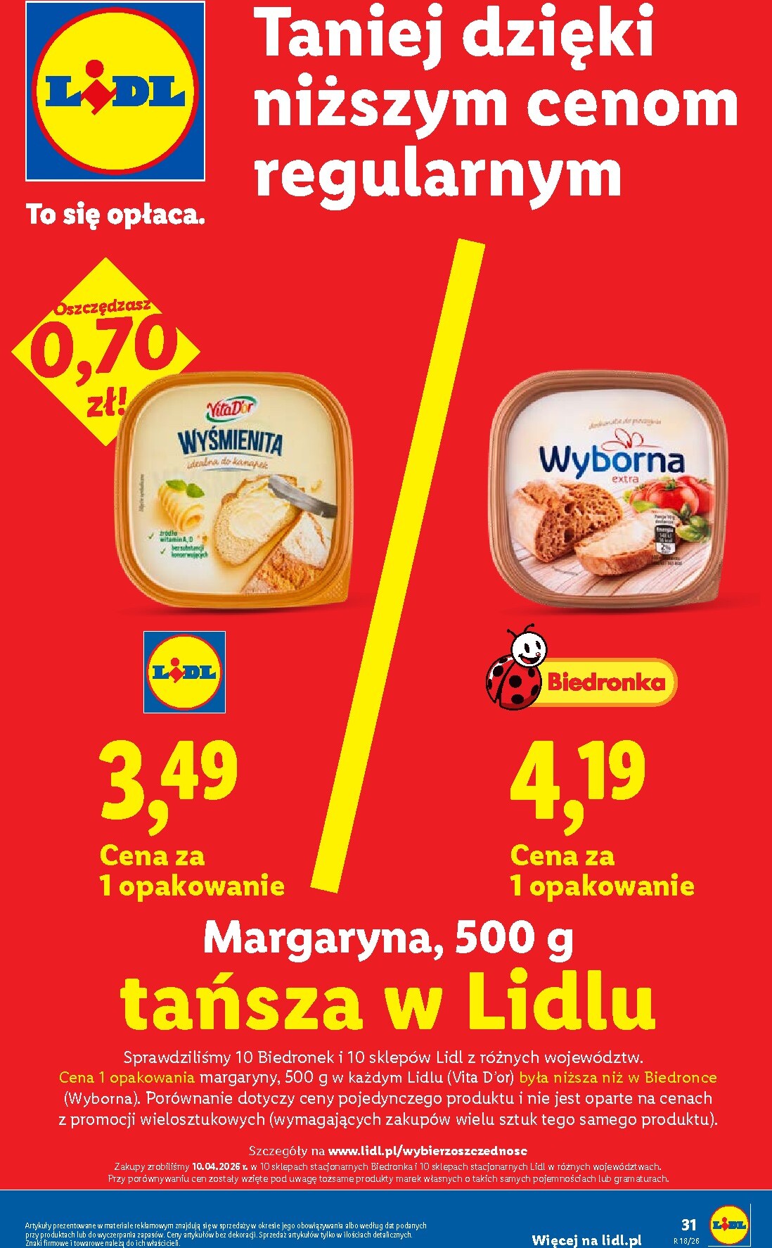 lidl - Aktualna gazetka Lidl ważna od 27.04.2026 do 28.04.2026 - page: 31