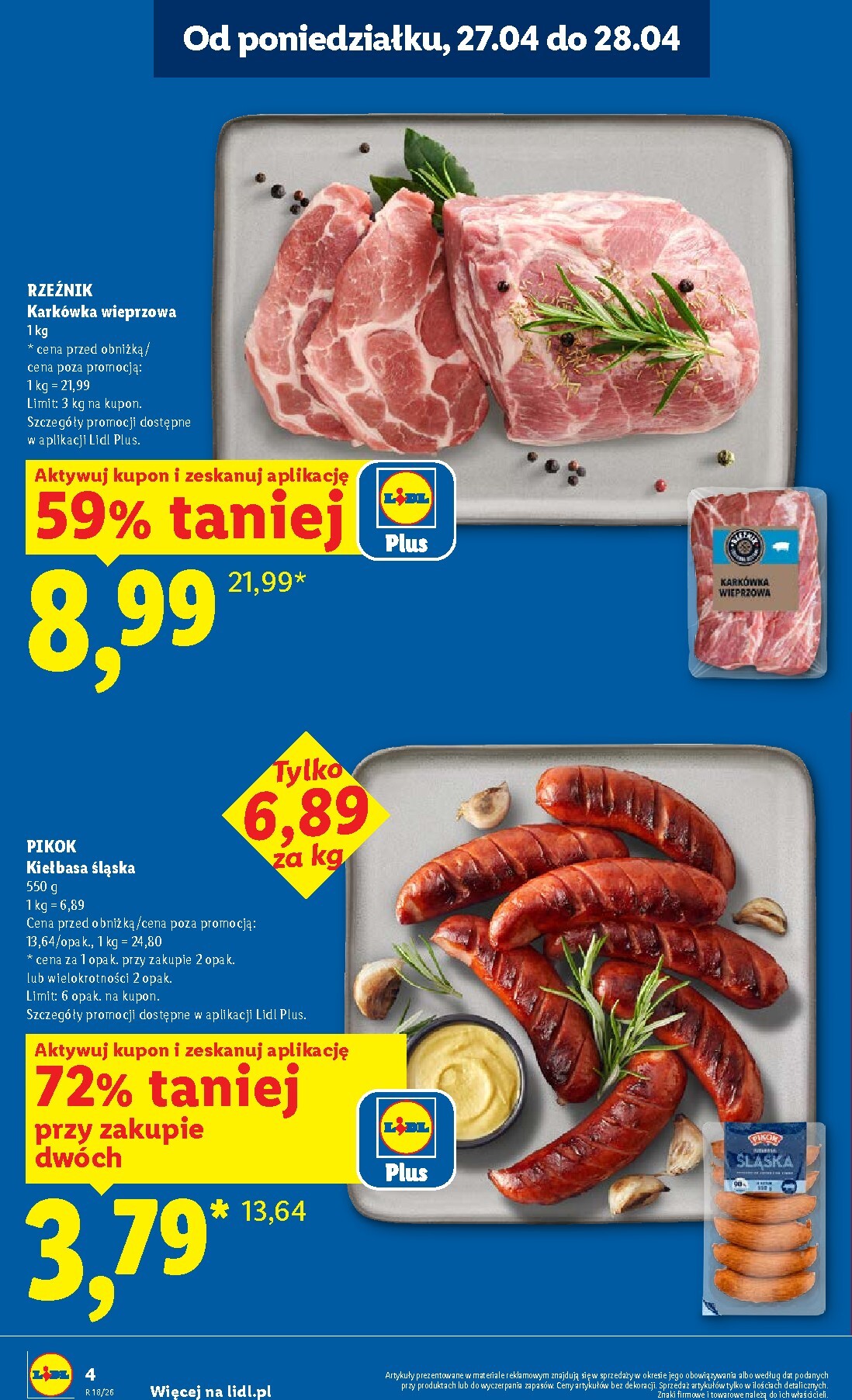 lidl - Aktualna gazetka Lidl ważna od 27.04.2026 do 28.04.2026 - page: 4