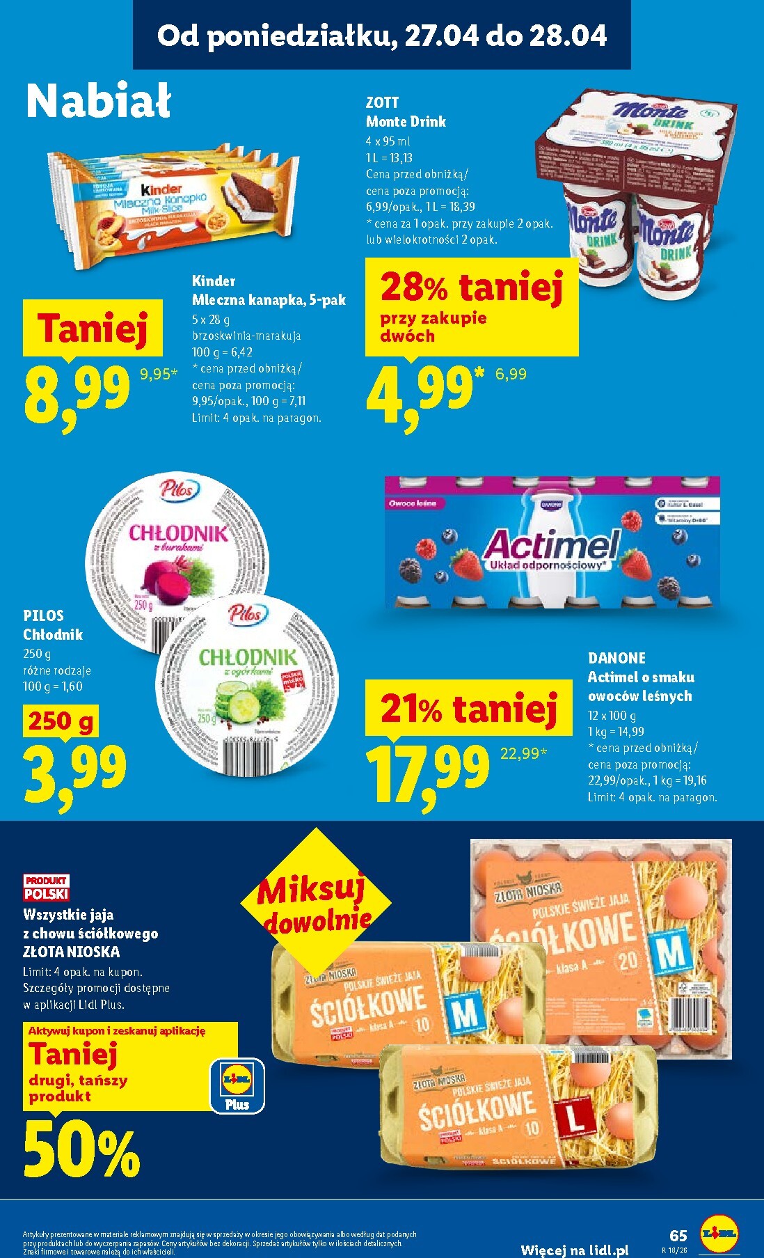 lidl - Aktualna gazetka Lidl ważna od 27.04.2026 do 28.04.2026 - page: 65