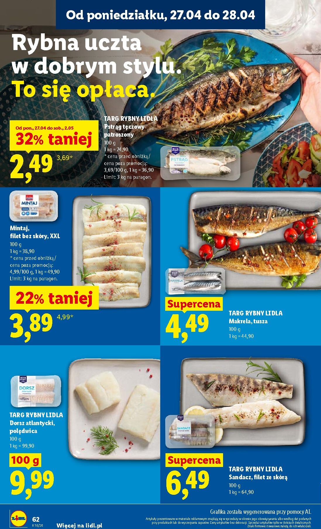 lidl - Aktualna gazetka Lidl ważna od 27.04.2026 do 28.04.2026 - page: 62
