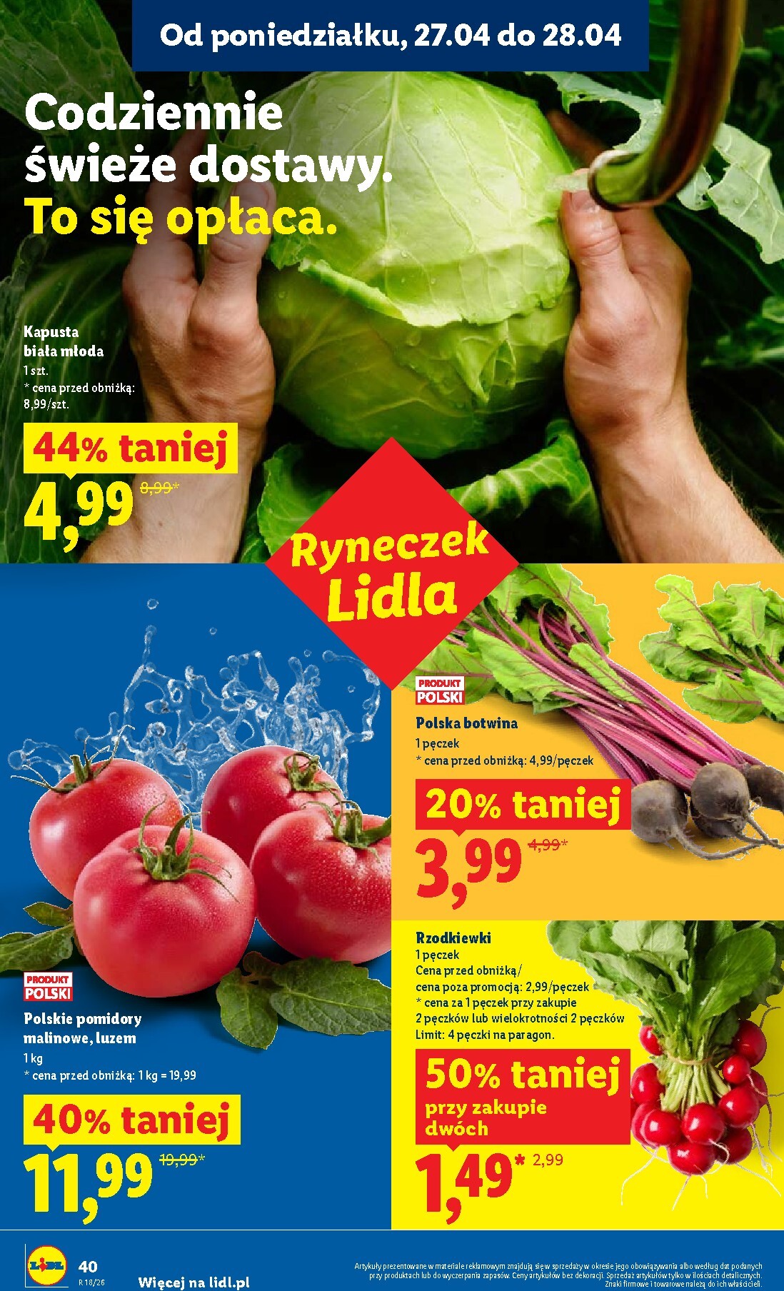 lidl - Aktualna gazetka Lidl ważna od 27.04.2026 do 28.04.2026 - page: 40