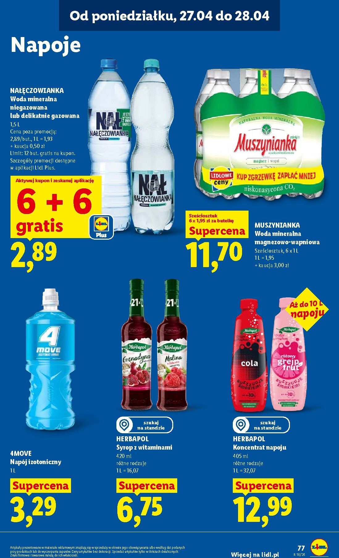 lidl - Aktualna gazetka Lidl ważna od 27.04.2026 do 28.04.2026 - page: 77