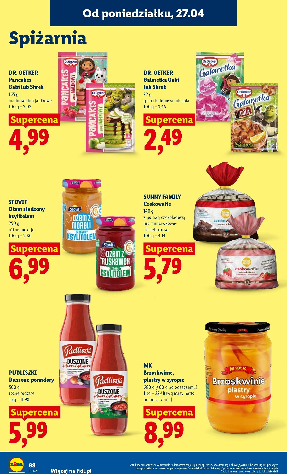 lidl - Aktualna gazetka Lidl ważna od 27.04.2026 do 28.04.2026 - page: 88