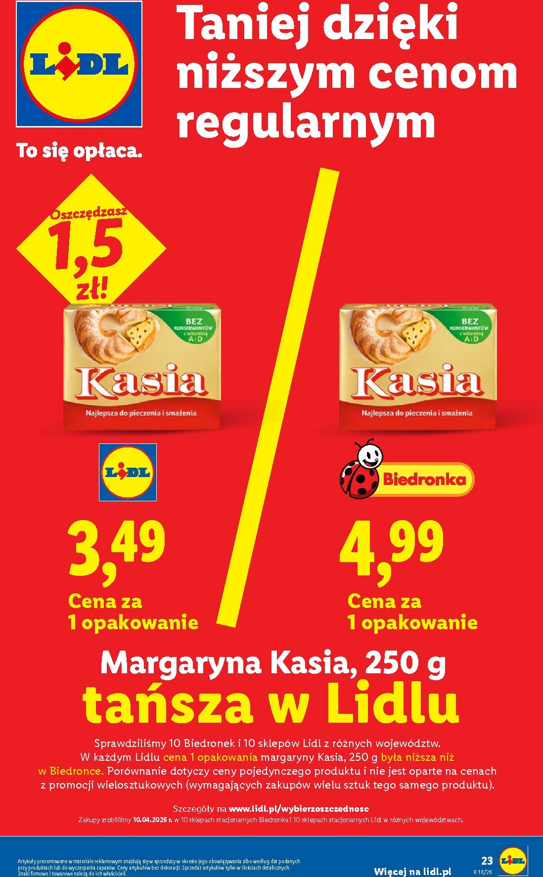 lidl - Aktualna gazetka Lidl ważna od 27.04.2026 do 28.04.2026 - page: 23