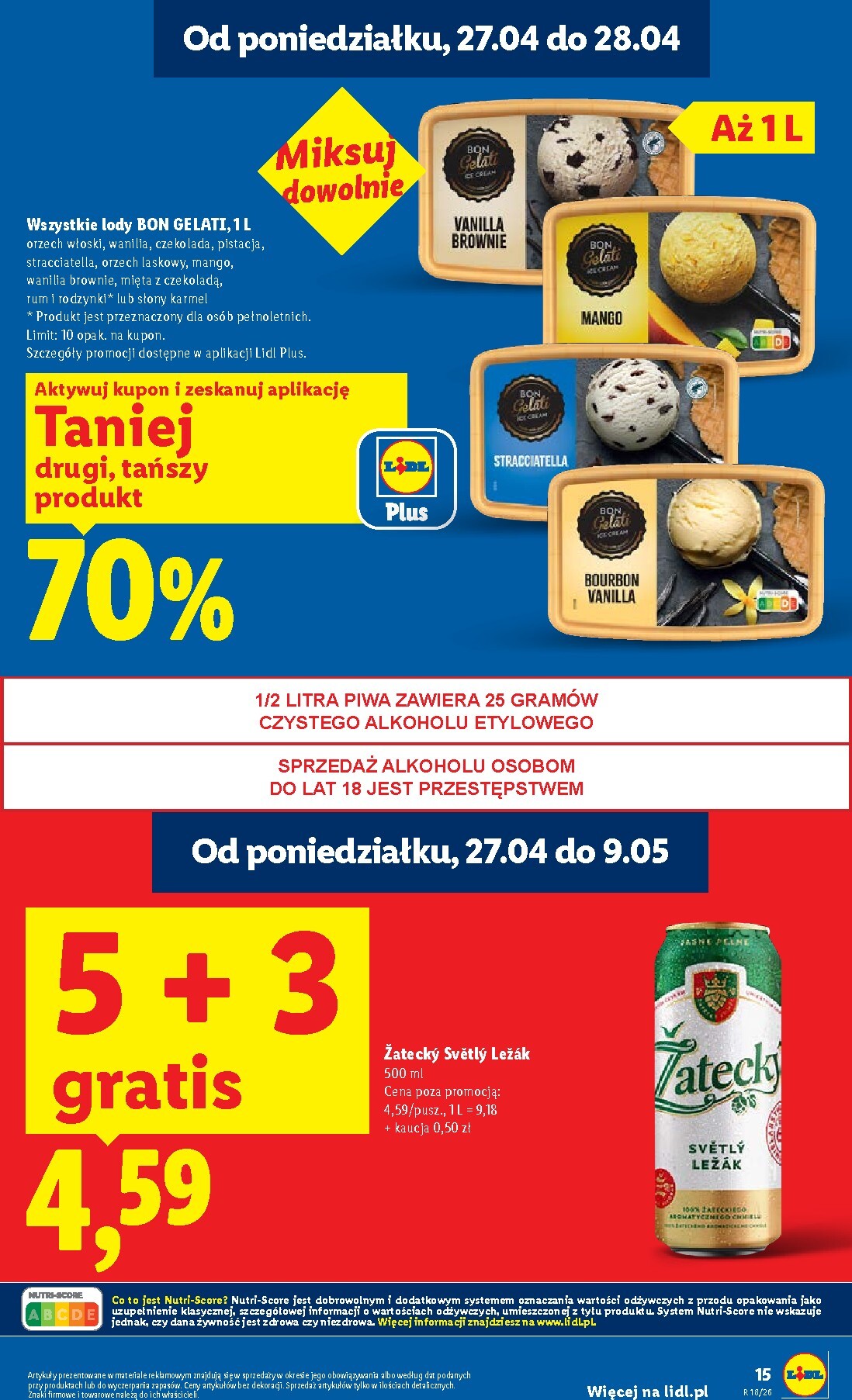 lidl - Aktualna gazetka Lidl ważna od 27.04.2026 do 28.04.2026 - page: 15