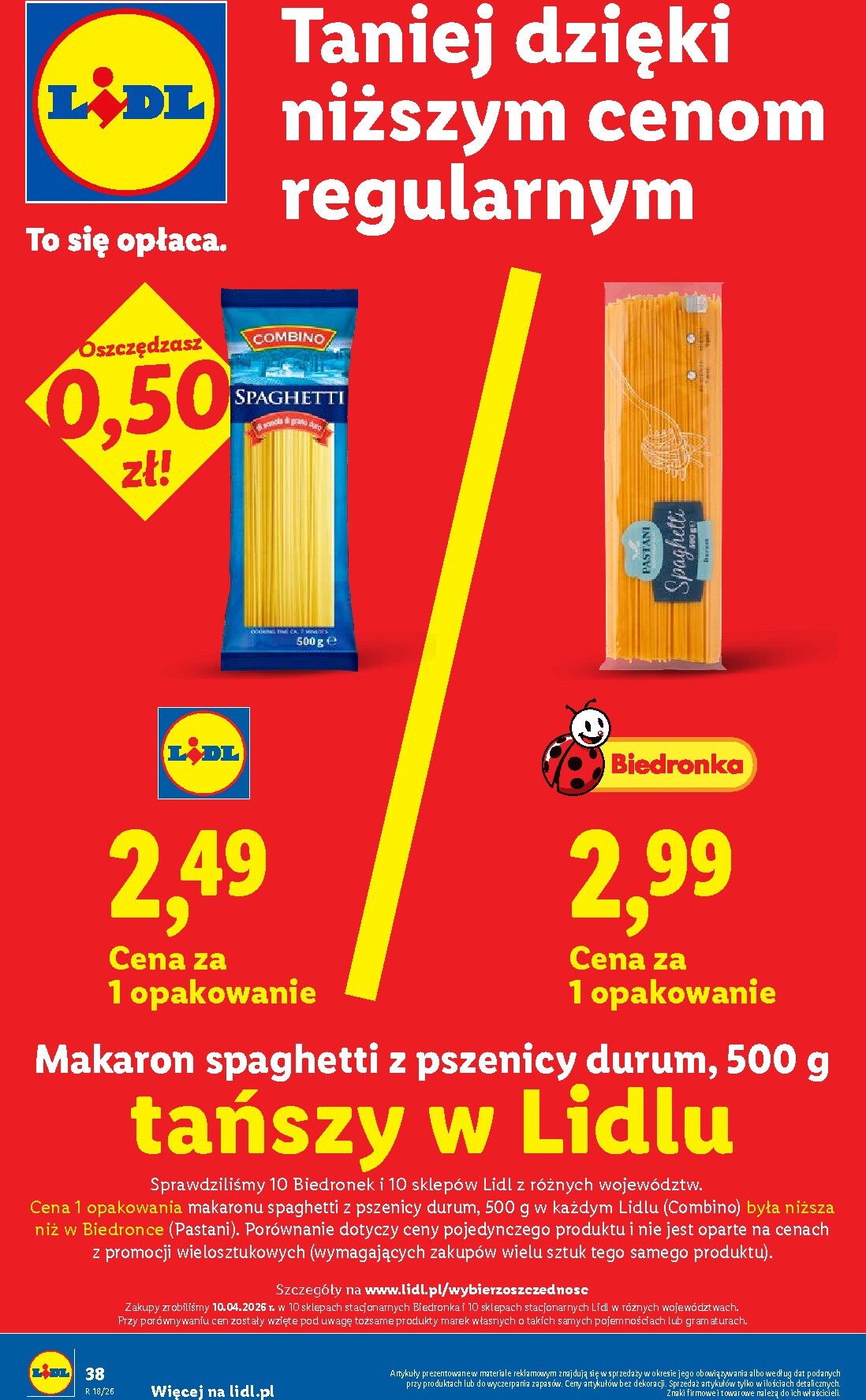 lidl - Aktualna gazetka Lidl ważna od 29.04.2026 do 02.05.2026 - page: 38