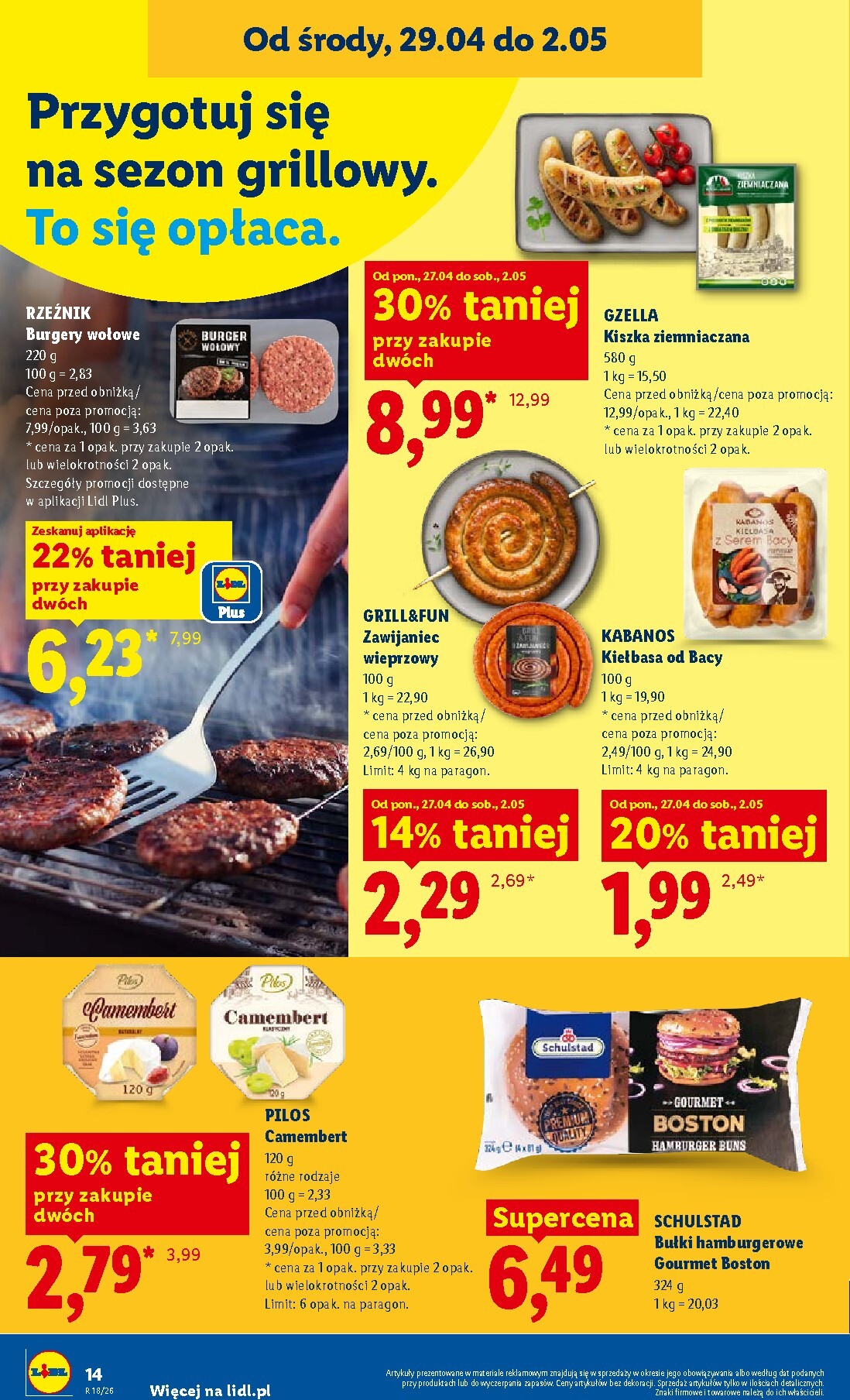 lidl - Aktualna gazetka Lidl ważna od 29.04.2026 do 02.05.2026 - page: 14