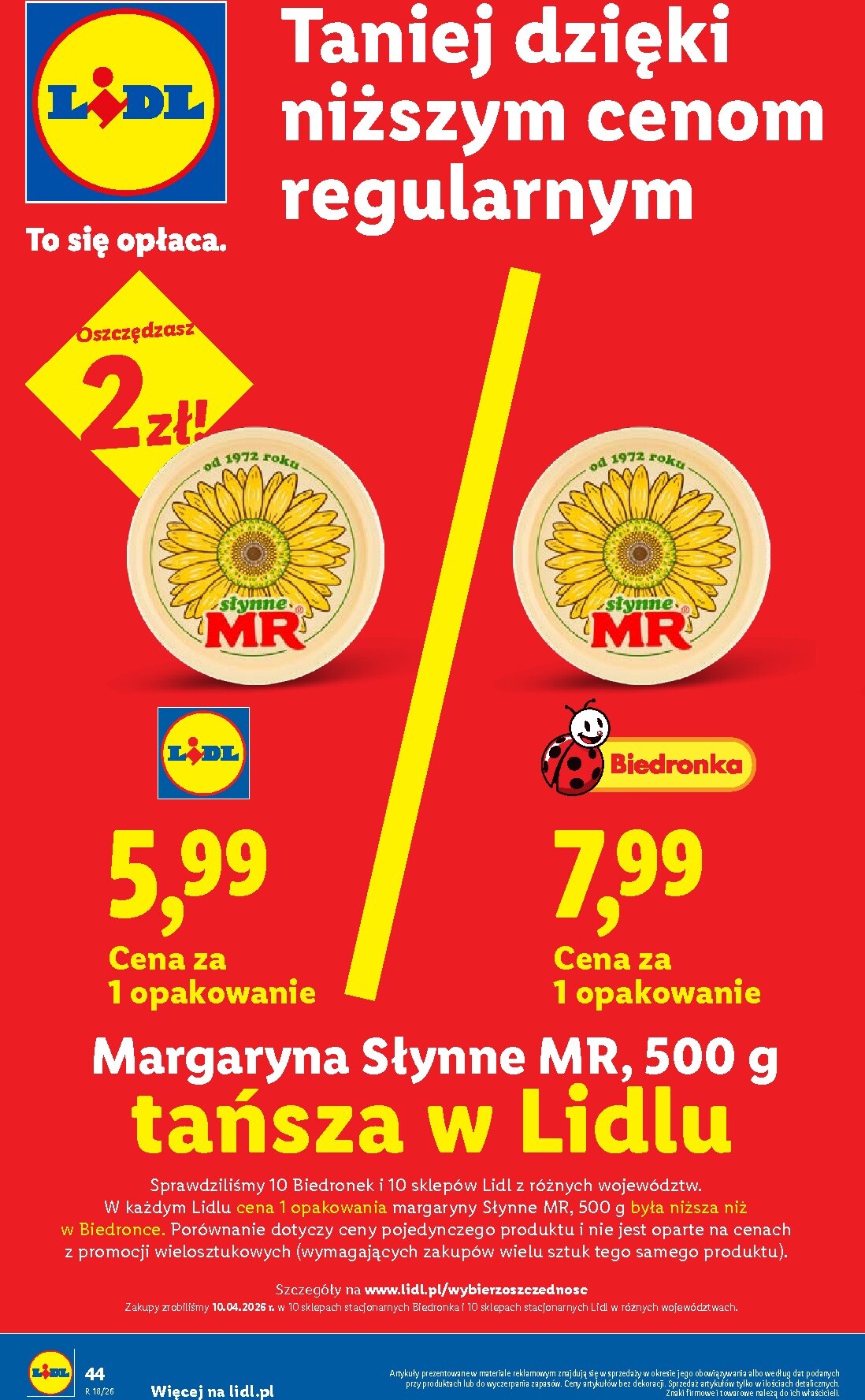 lidl - Aktualna gazetka Lidl ważna od 29.04.2026 do 02.05.2026 - page: 44