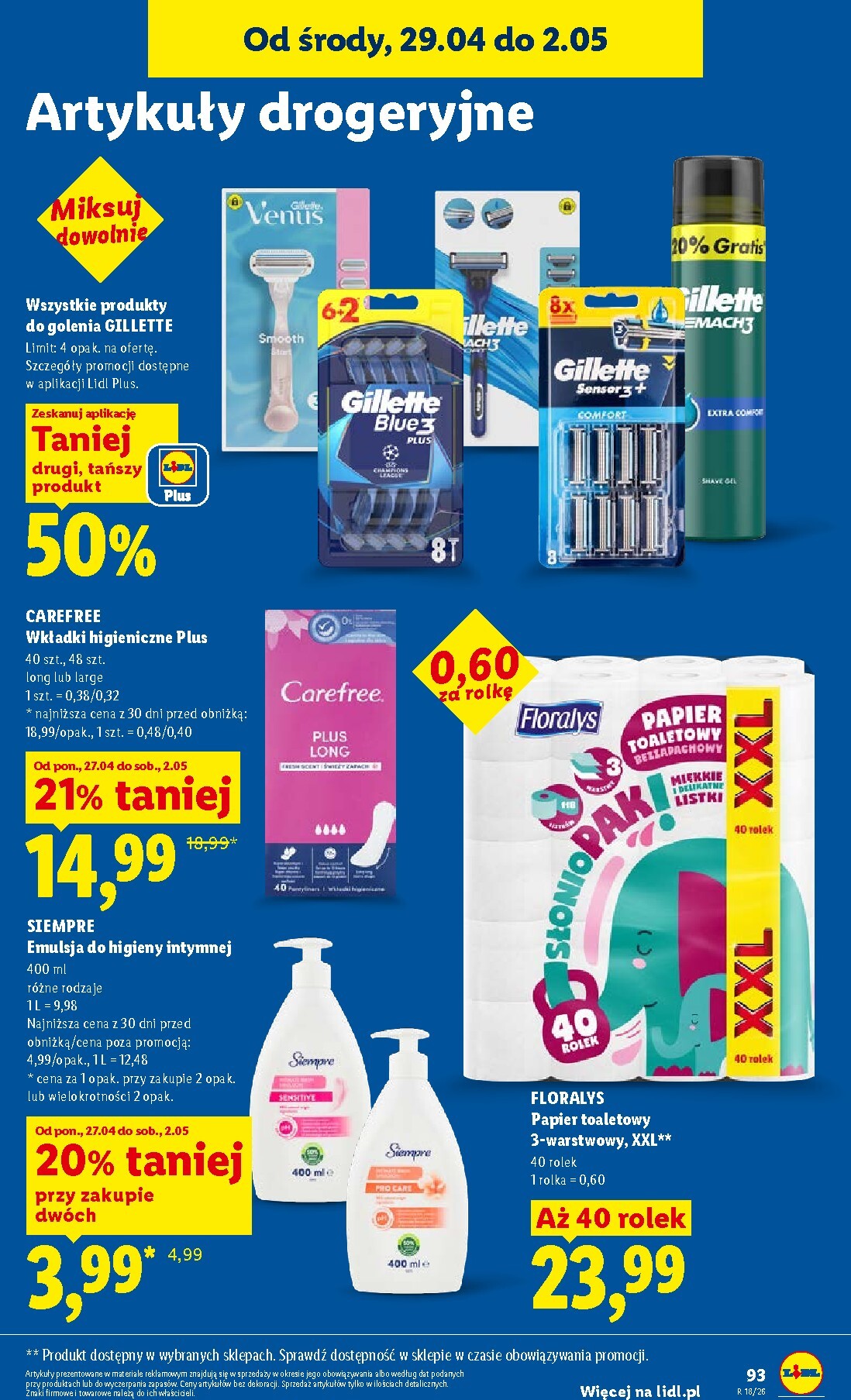 lidl - Aktualna gazetka Lidl ważna od 29.04.2026 do 02.05.2026 - page: 99