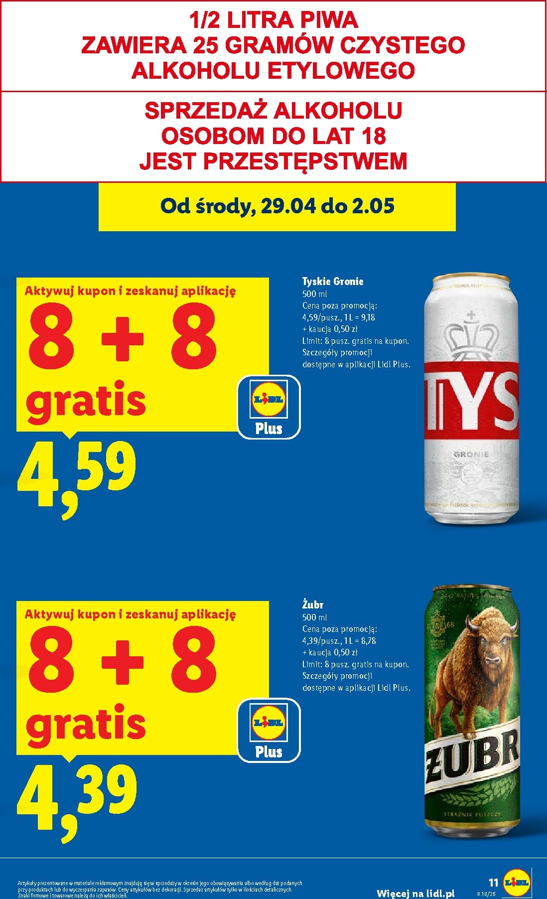 lidl - Aktualna gazetka Lidl ważna od 29.04.2026 do 02.05.2026 - page: 11