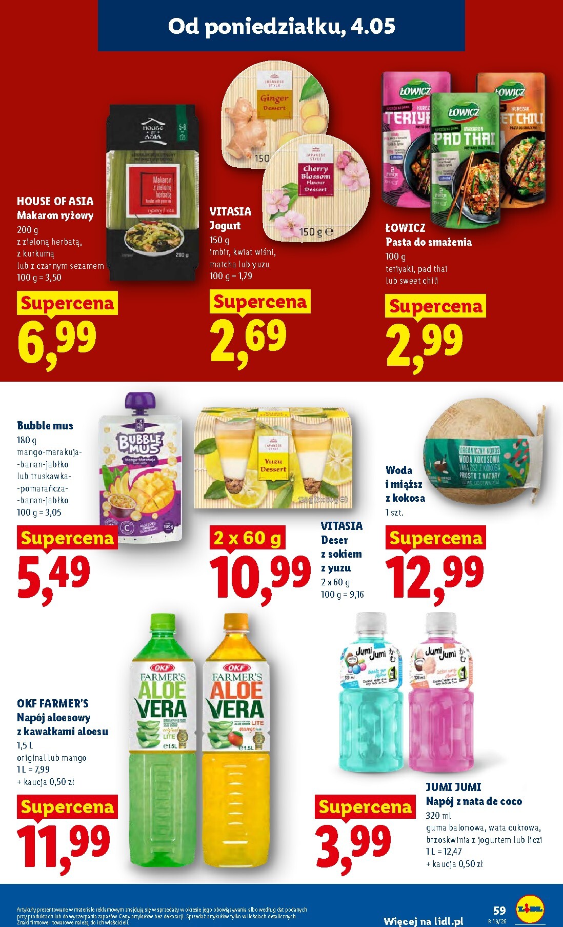 lidl - Nowa gazetka Lidl ważna od 04.05.2026 do 06.05.2026 - page: 63