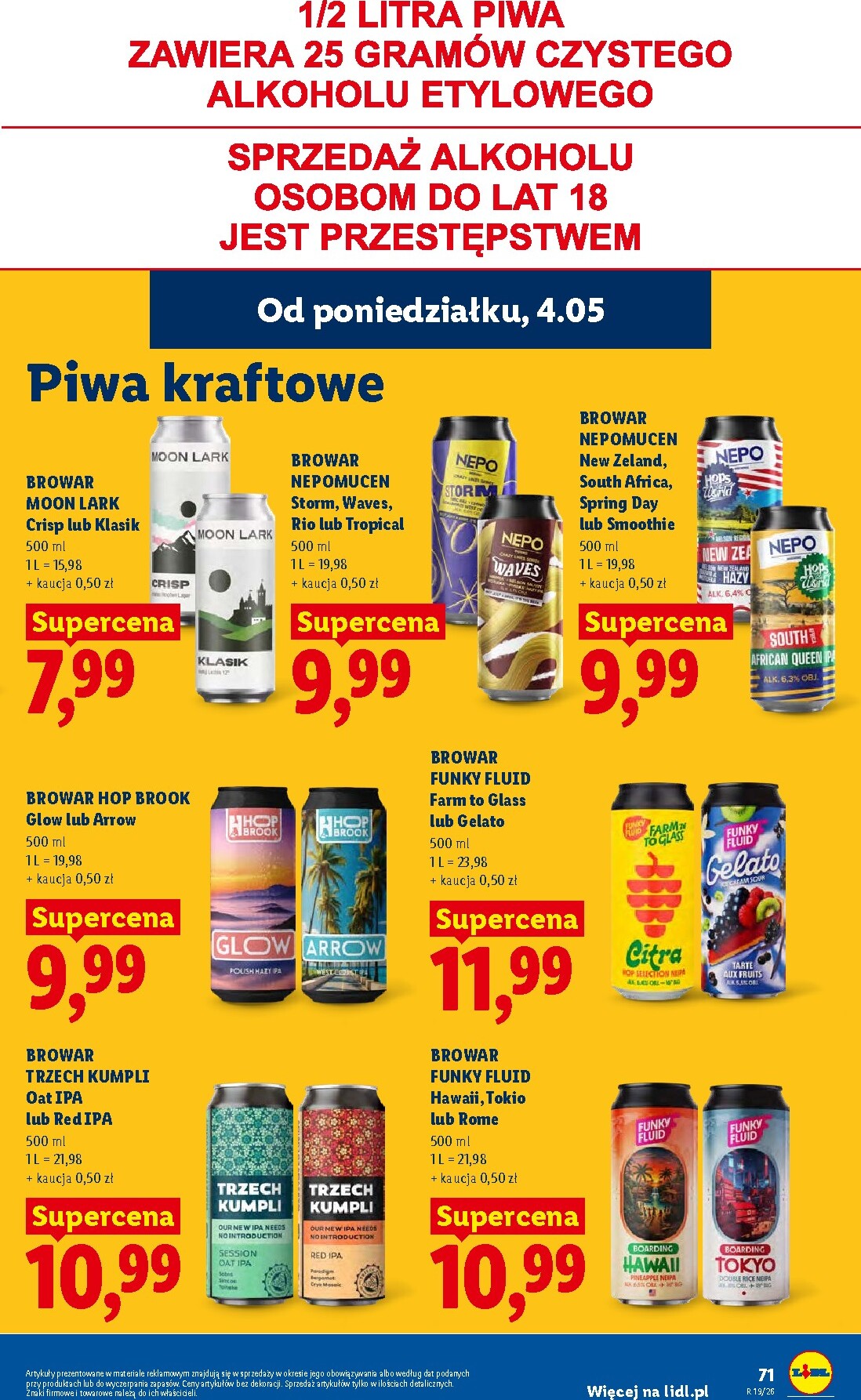 lidl - Nowa gazetka Lidl ważna od 04.05.2026 do 06.05.2026 - page: 77