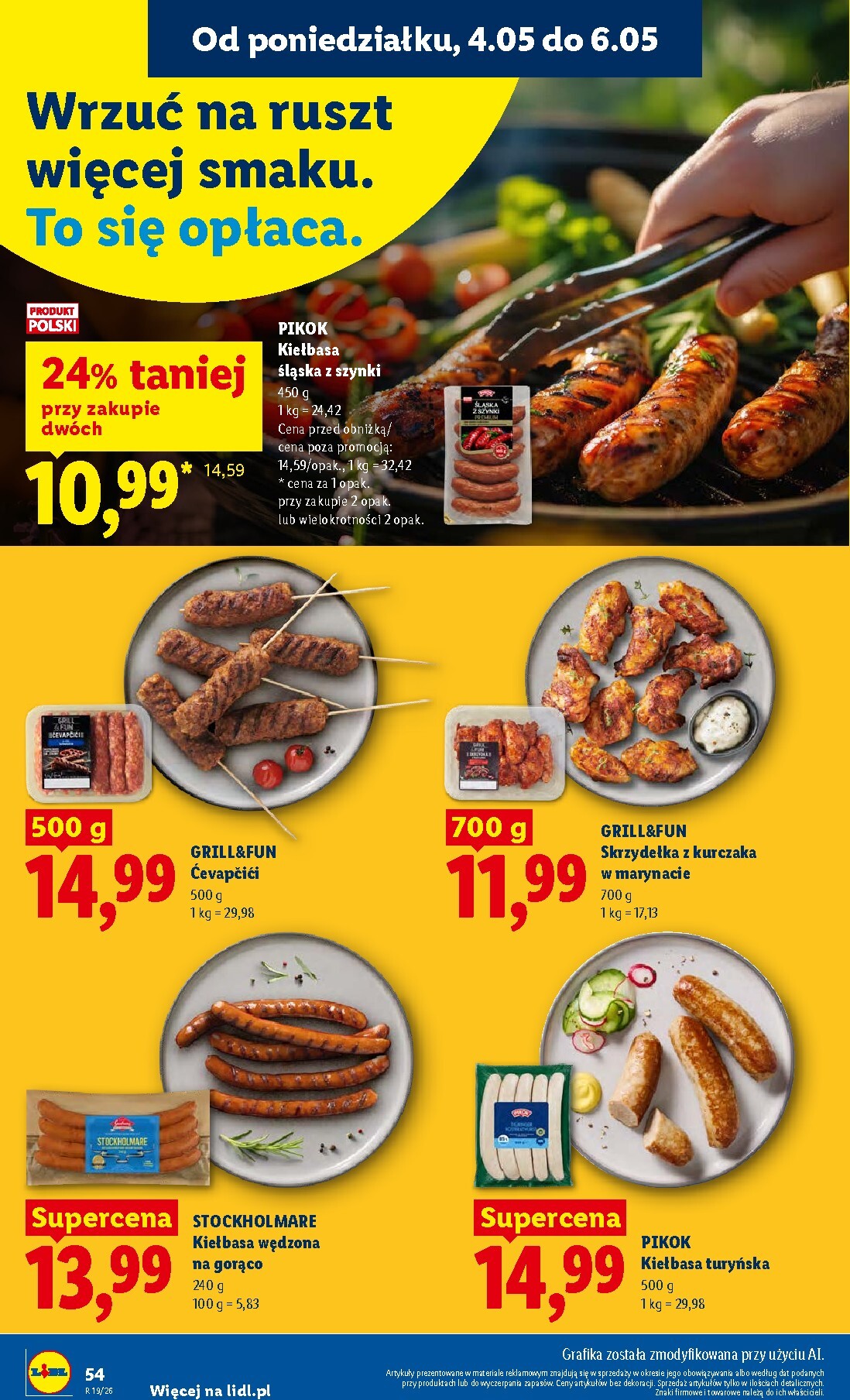 lidl - Nowa gazetka Lidl ważna od 04.05.2026 do 06.05.2026 - page: 58