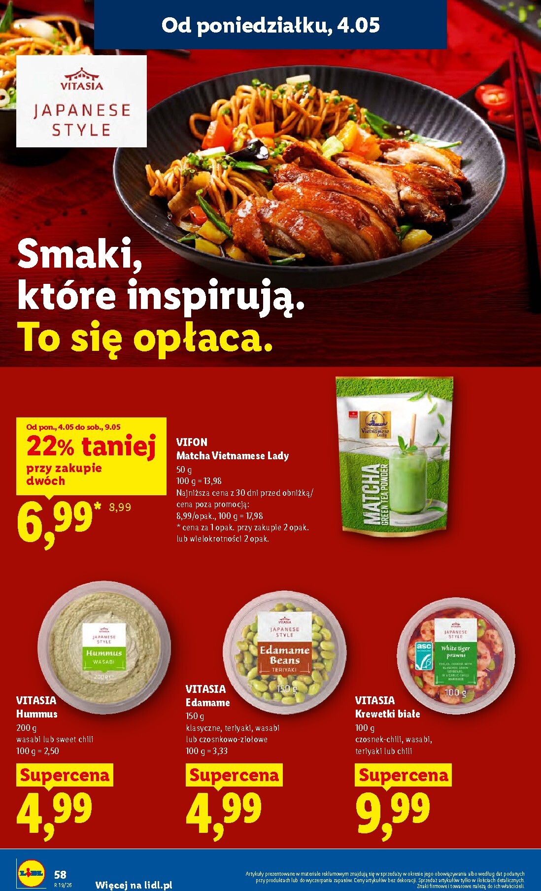 lidl - Nowa gazetka Lidl ważna od 04.05.2026 do 06.05.2026 - page: 62