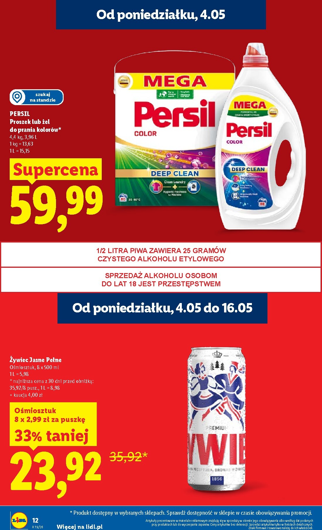 lidl - Nowa gazetka Lidl ważna od 04.05.2026 do 06.05.2026 - page: 12