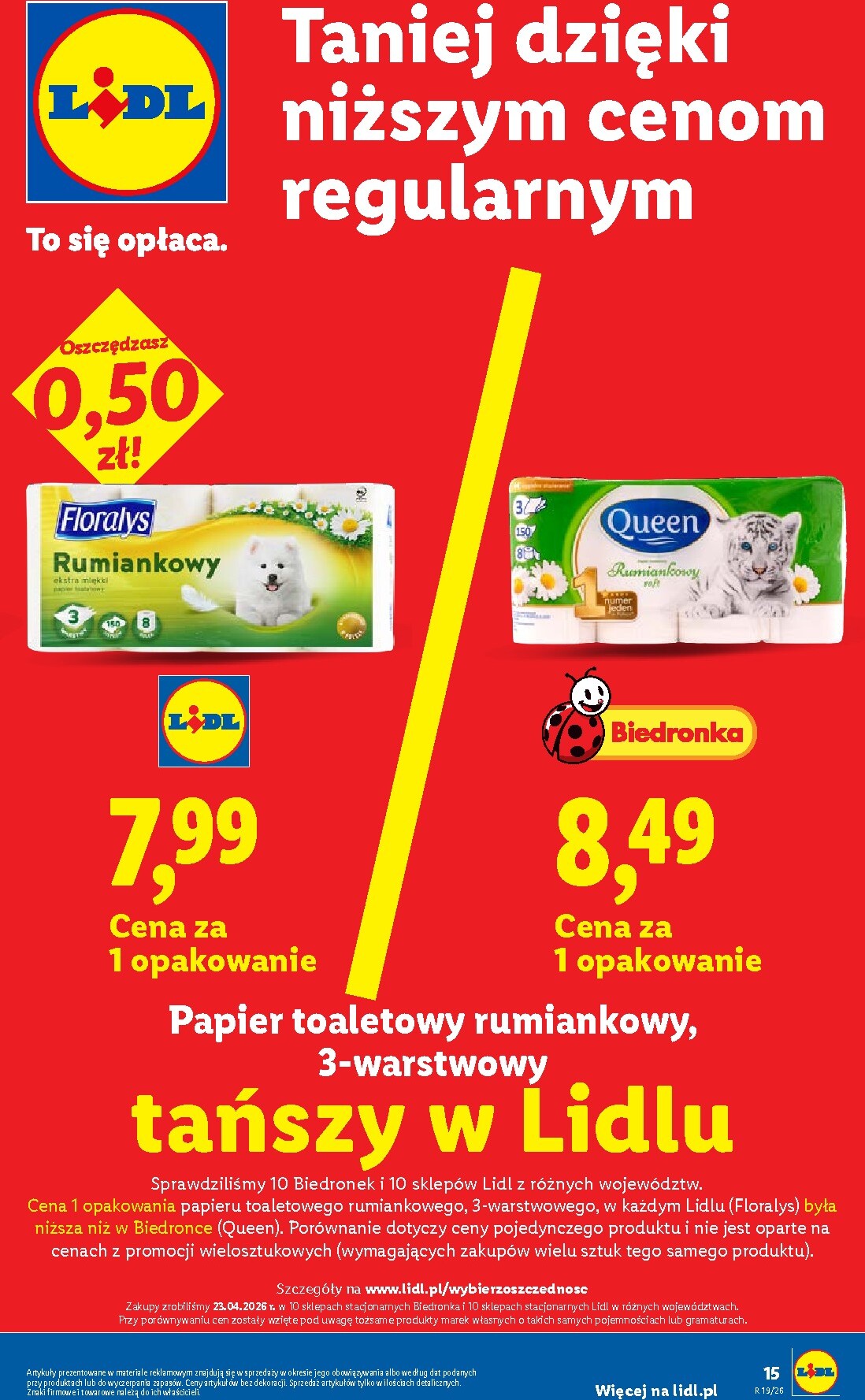 lidl - Nowa gazetka Lidl ważna od 04.05.2026 do 06.05.2026 - page: 15