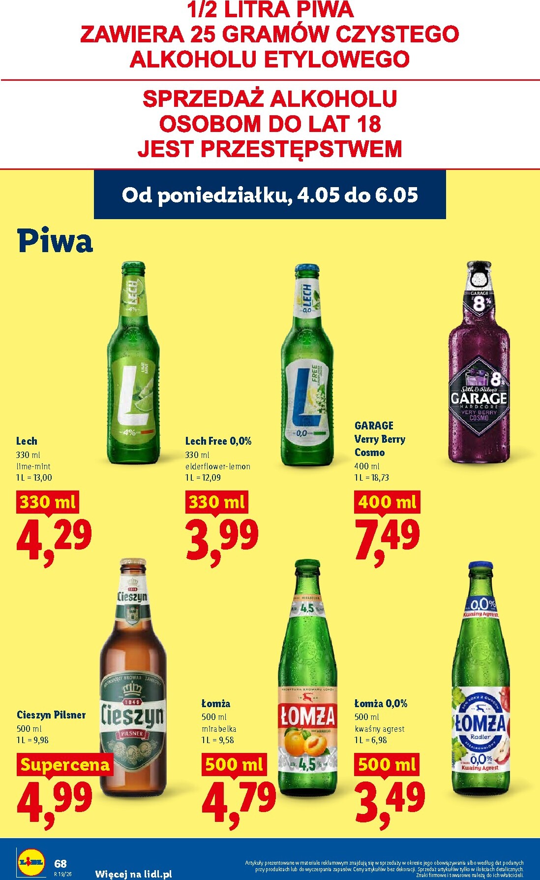 lidl - Nowa gazetka Lidl ważna od 04.05.2026 do 06.05.2026 - page: 74
