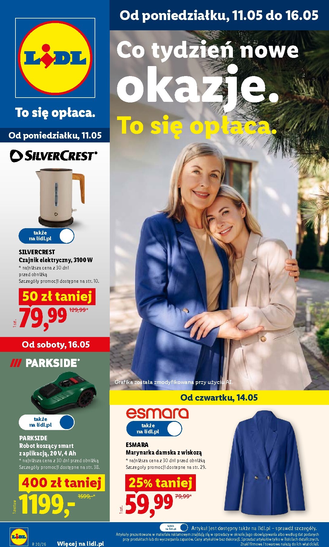 lidl - Nowa gazetka Lidl - Katalog ważny ważna od 11.05.2026 do 16.05.2026