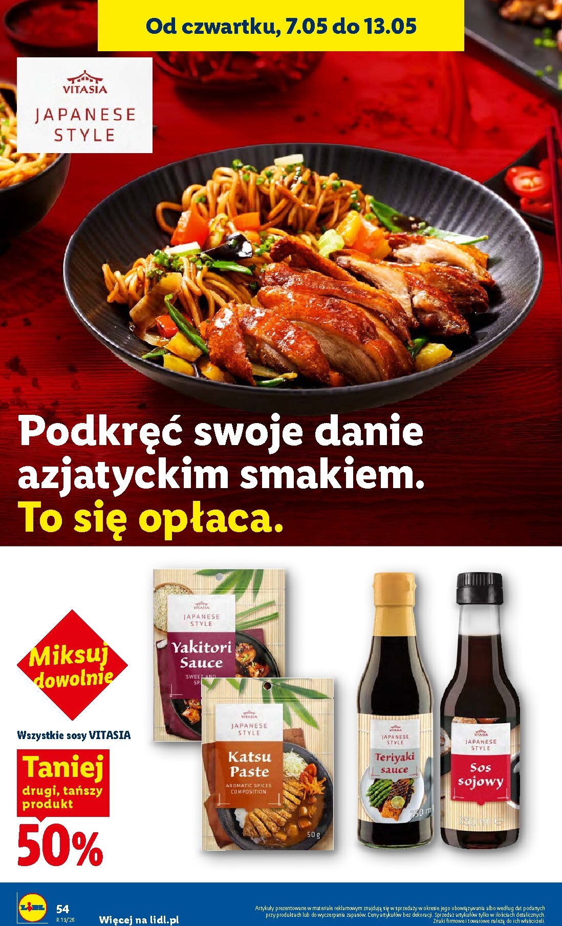 lidl - Nowa gazetka Lidl ważna od 07.05.2026 do 09.05.2026 - page: 54