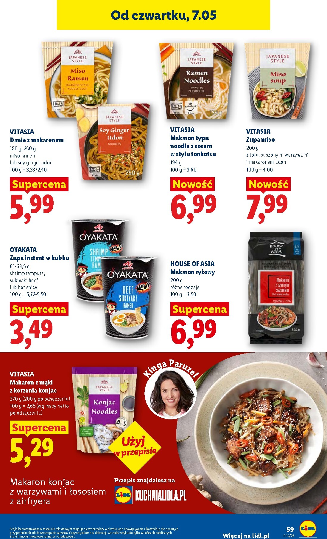 lidl - Nowa gazetka Lidl ważna od 07.05.2026 do 09.05.2026 - page: 59