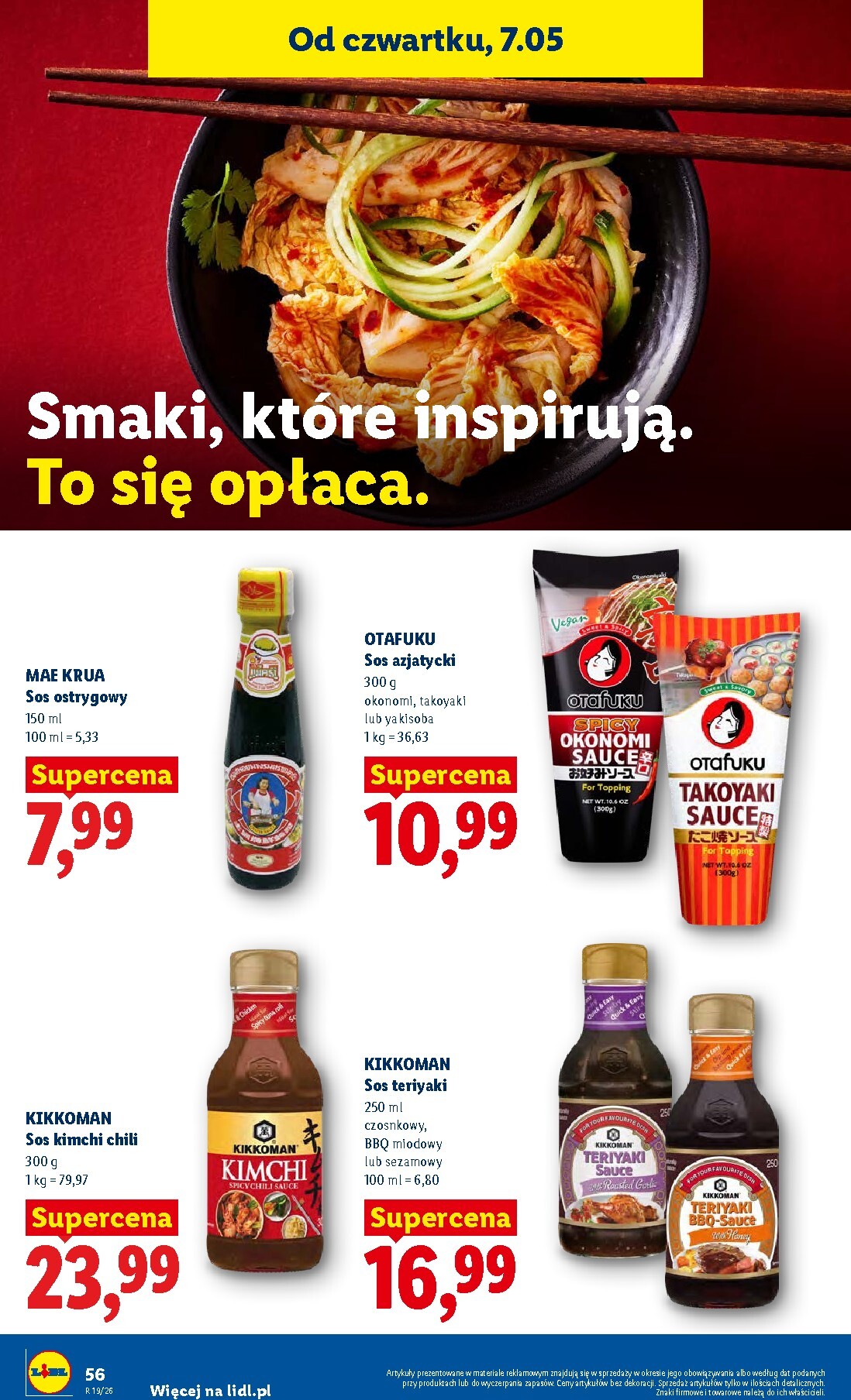lidl - Nowa gazetka Lidl ważna od 07.05.2026 do 09.05.2026 - page: 56