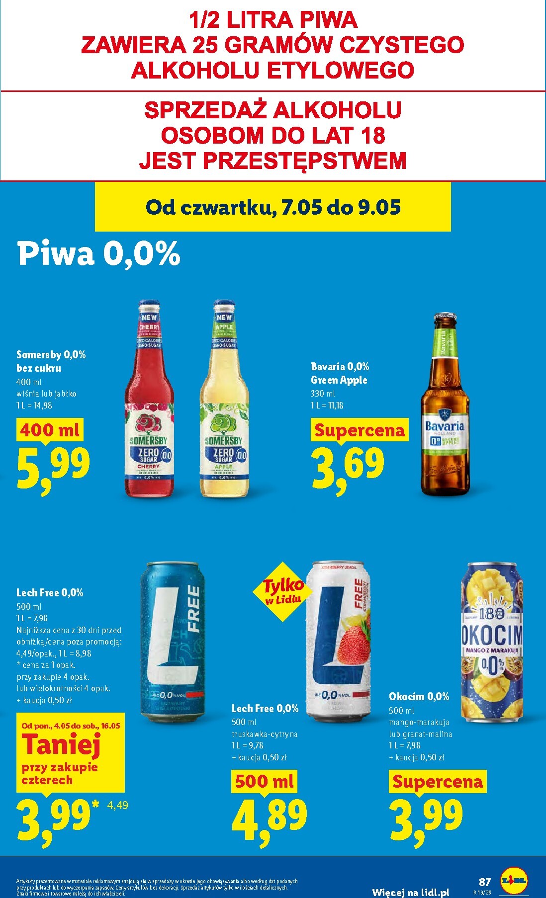 lidl - Nowa gazetka Lidl ważna od 07.05.2026 do 09.05.2026 - page: 91