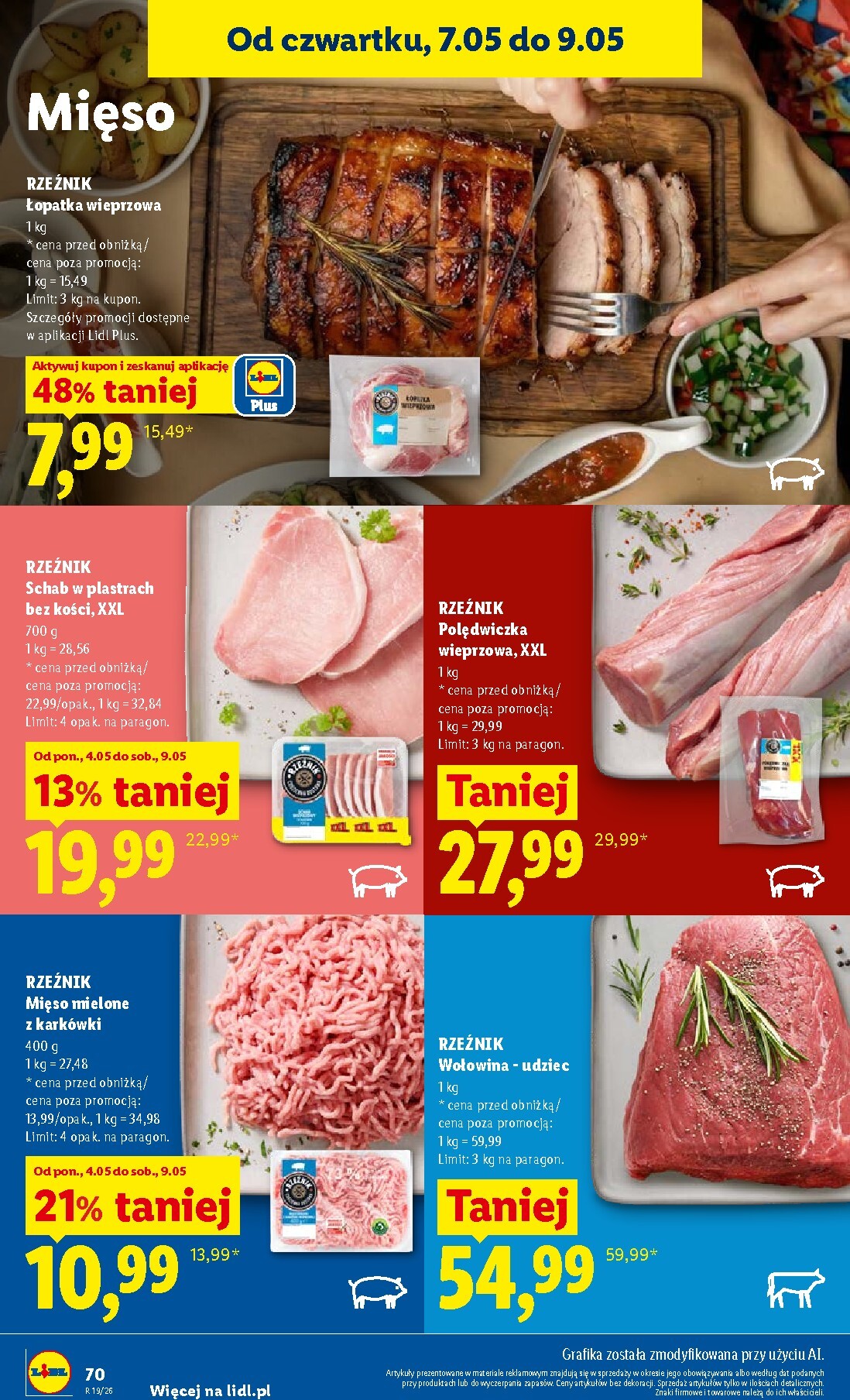 lidl - Nowa gazetka Lidl ważna od 07.05.2026 do 09.05.2026 - page: 70