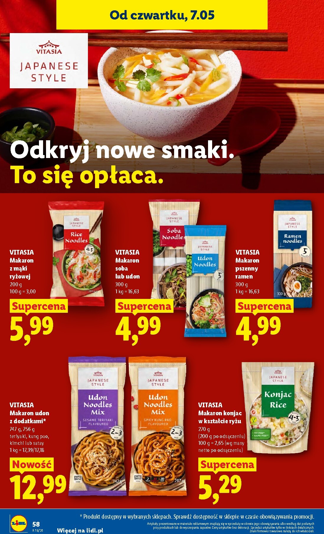 lidl - Nowa gazetka Lidl ważna od 07.05.2026 do 09.05.2026 - page: 58