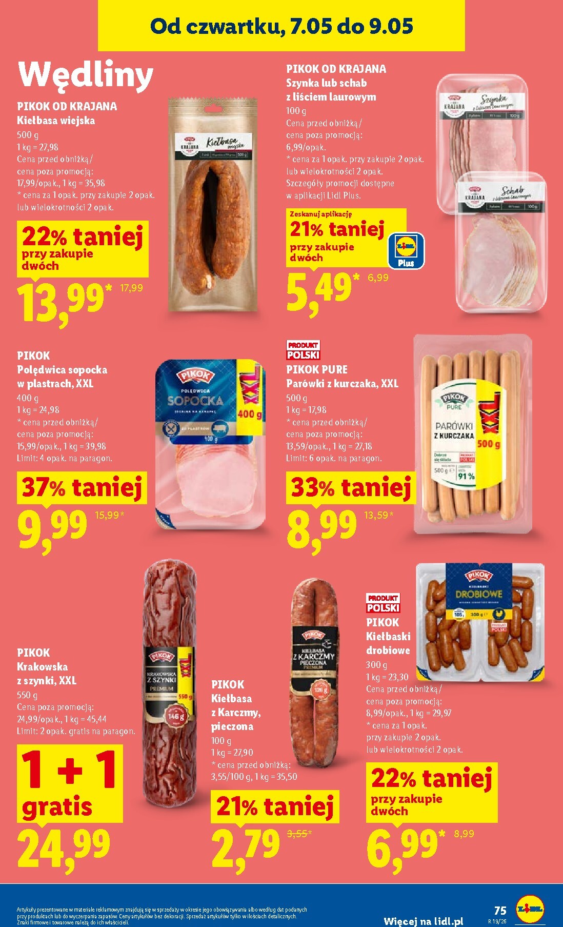 lidl - Nowa gazetka Lidl ważna od 07.05.2026 do 09.05.2026 - page: 75