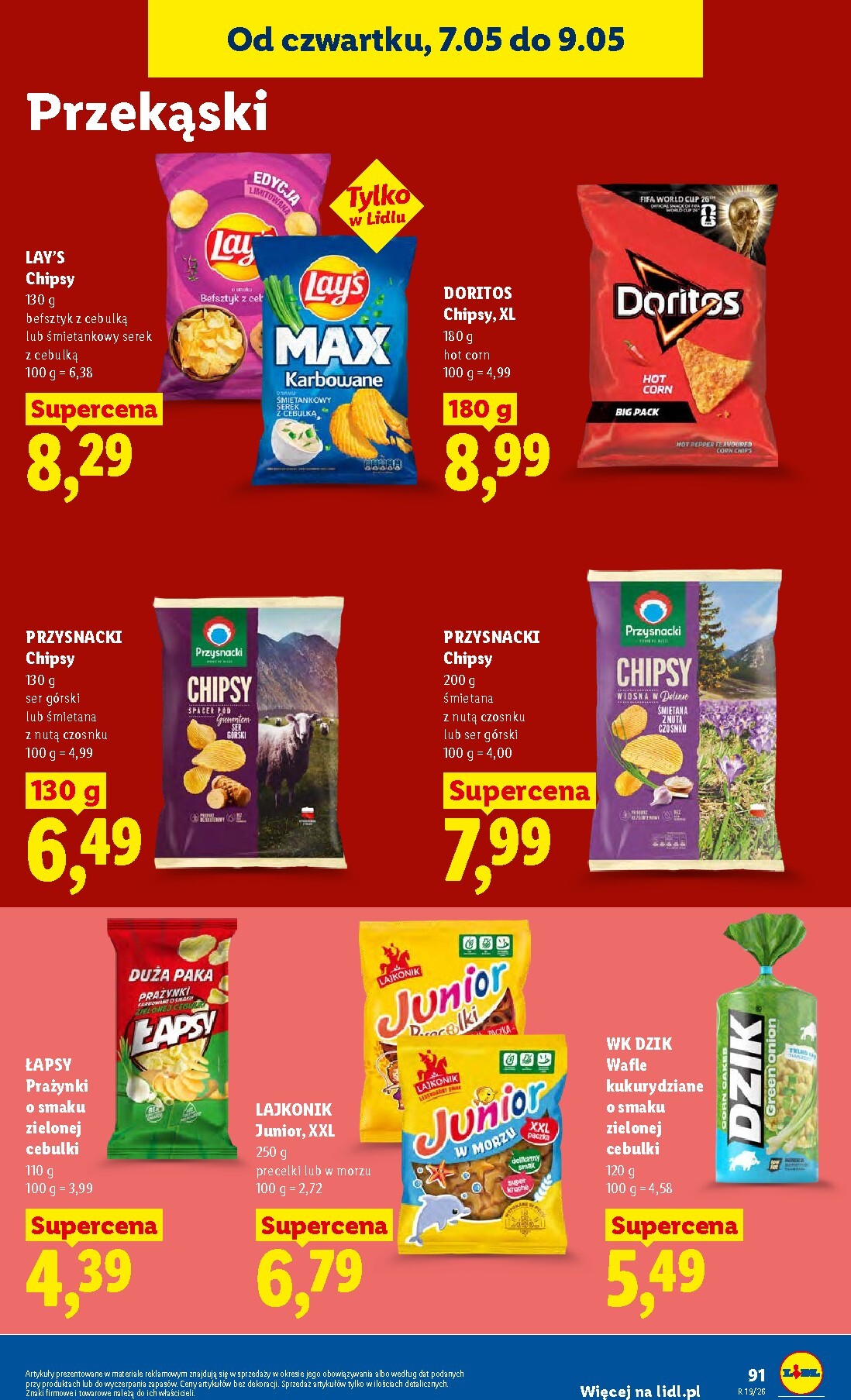 lidl - Nowa gazetka Lidl ważna od 07.05.2026 do 09.05.2026 - page: 95