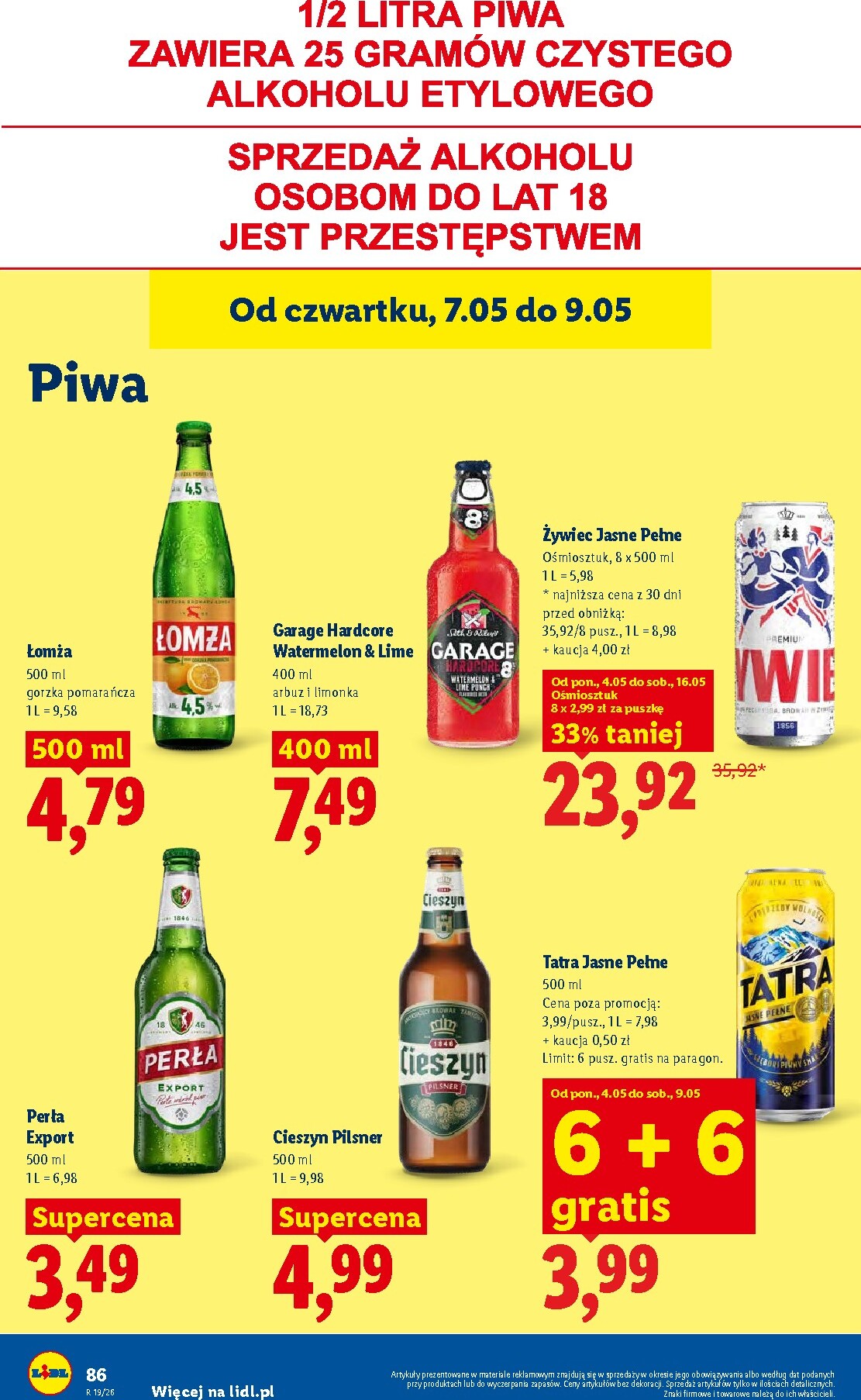 lidl - Nowa gazetka Lidl ważna od 07.05.2026 do 09.05.2026 - page: 90