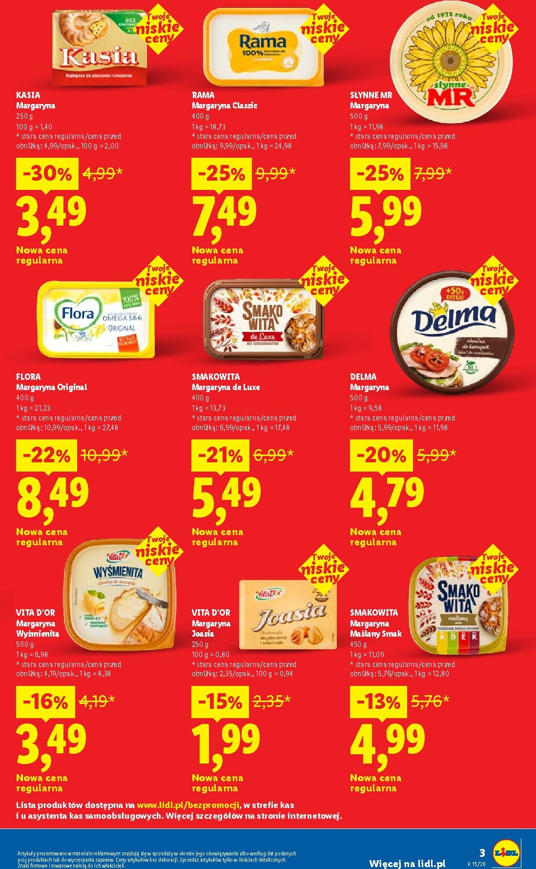 lidl - Aktualna gazetka Lidl - Rewolucja cenowa! ważna od 09.05.2026 do 31.05.2026 - page: 3