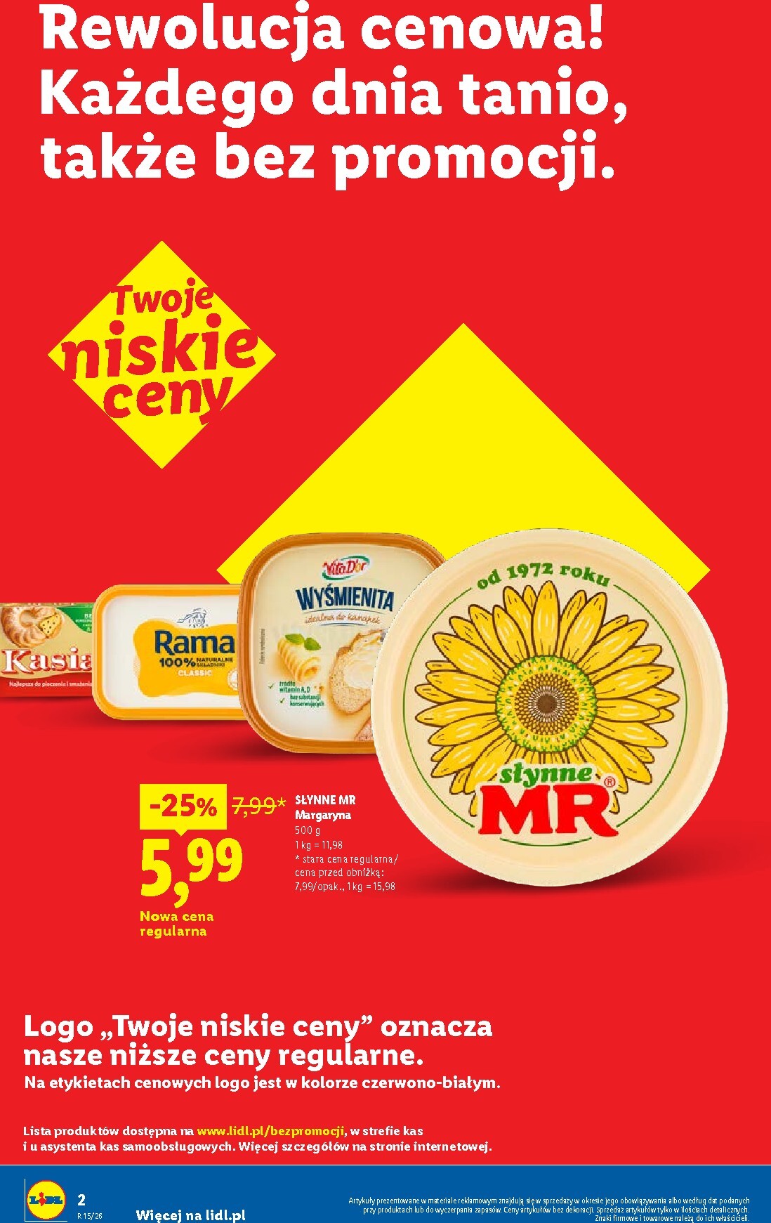 lidl - Aktualna gazetka Lidl - Rewolucja cenowa! ważna od 09.05.2026 do 31.05.2026 - page: 2