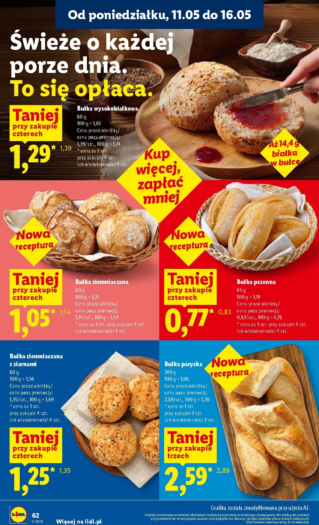 lidl - Nowa gazetka Lidl ważna od 11.05.2026 do 13.05.2026 - page: 62