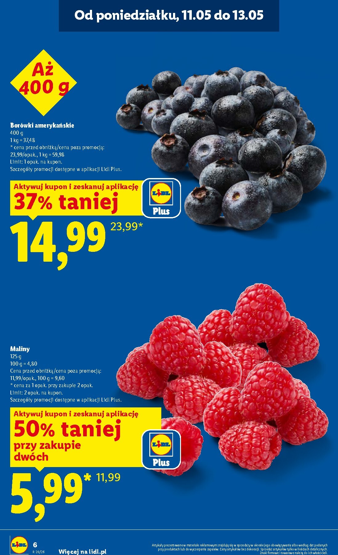 lidl - Nowa gazetka Lidl ważna od 11.05.2026 do 13.05.2026 - page: 6