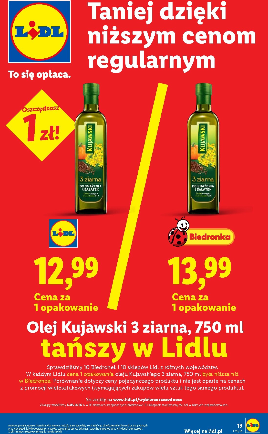 lidl - Nowa gazetka Lidl ważna od 11.05.2026 do 13.05.2026 - page: 13