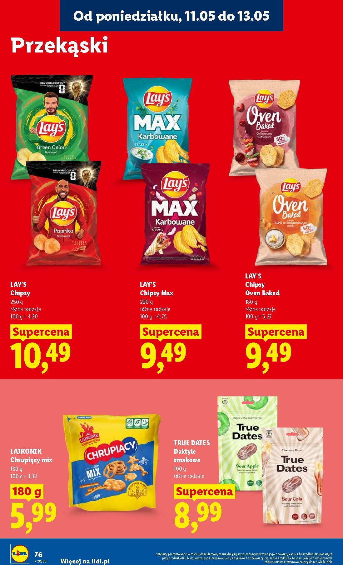 lidl - Nowa gazetka Lidl ważna od 11.05.2026 do 13.05.2026 - page: 78
