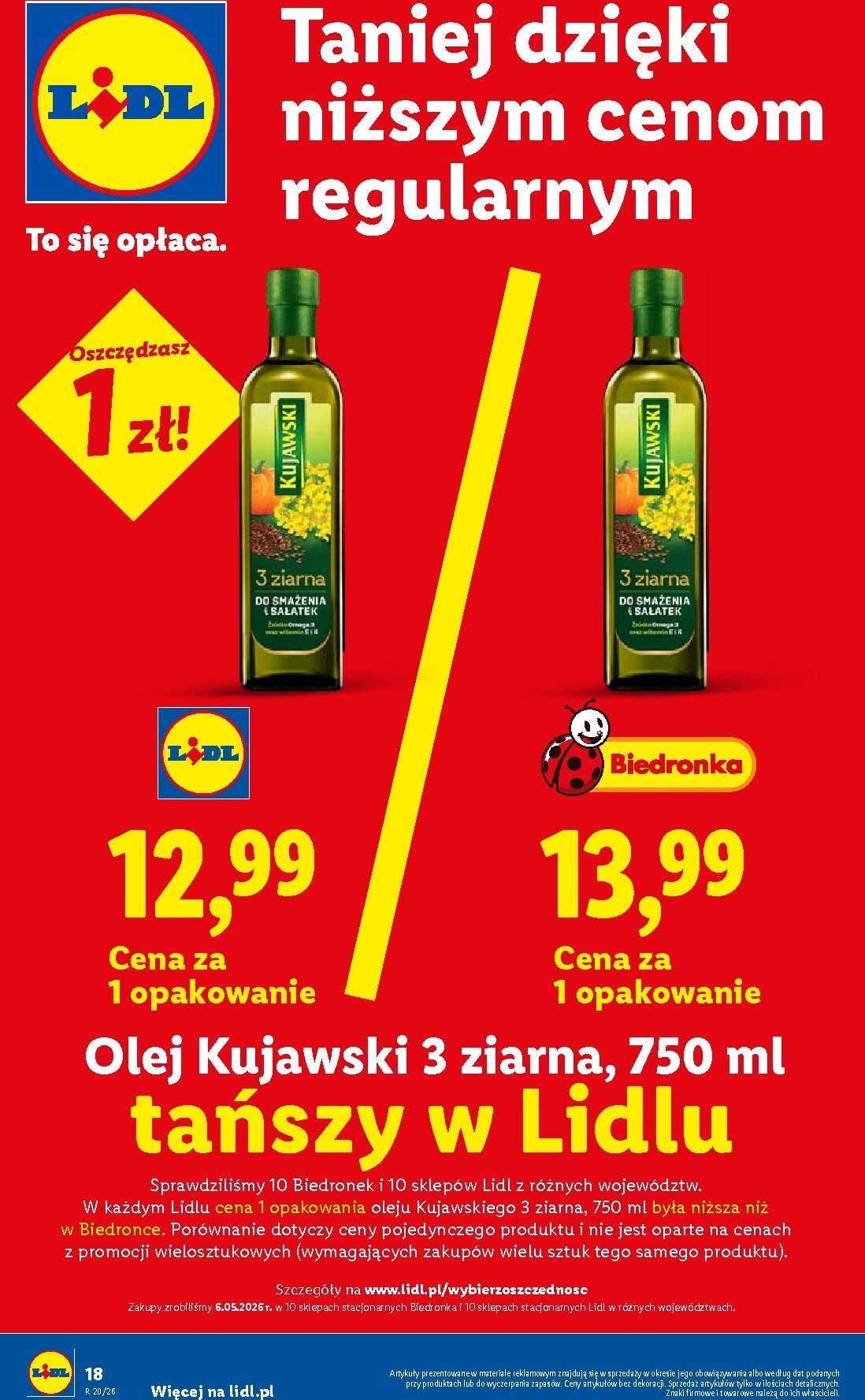 lidl - Nowa gazetka Lidl ważna od 14.05.2026 do 16.05.2026 - page: 18