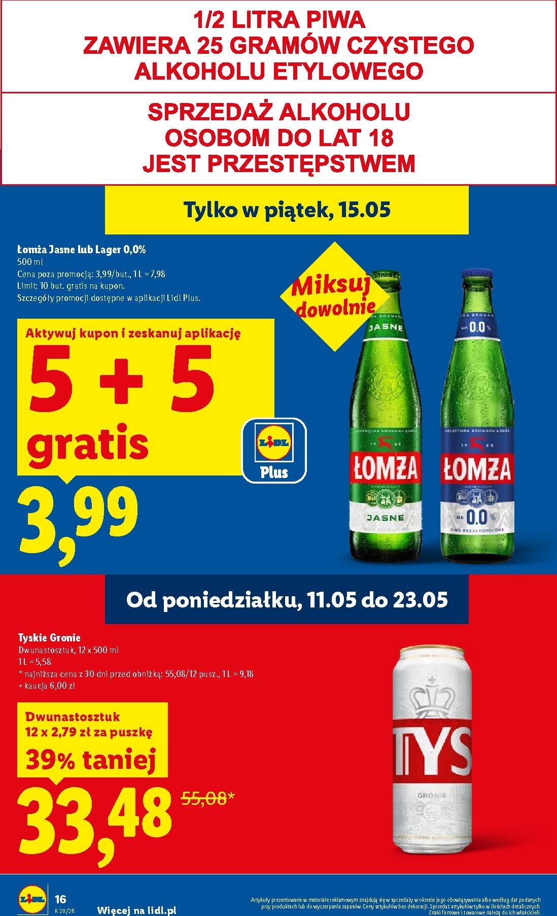 lidl - Nowa gazetka Lidl ważna od 14.05.2026 do 16.05.2026 - page: 16