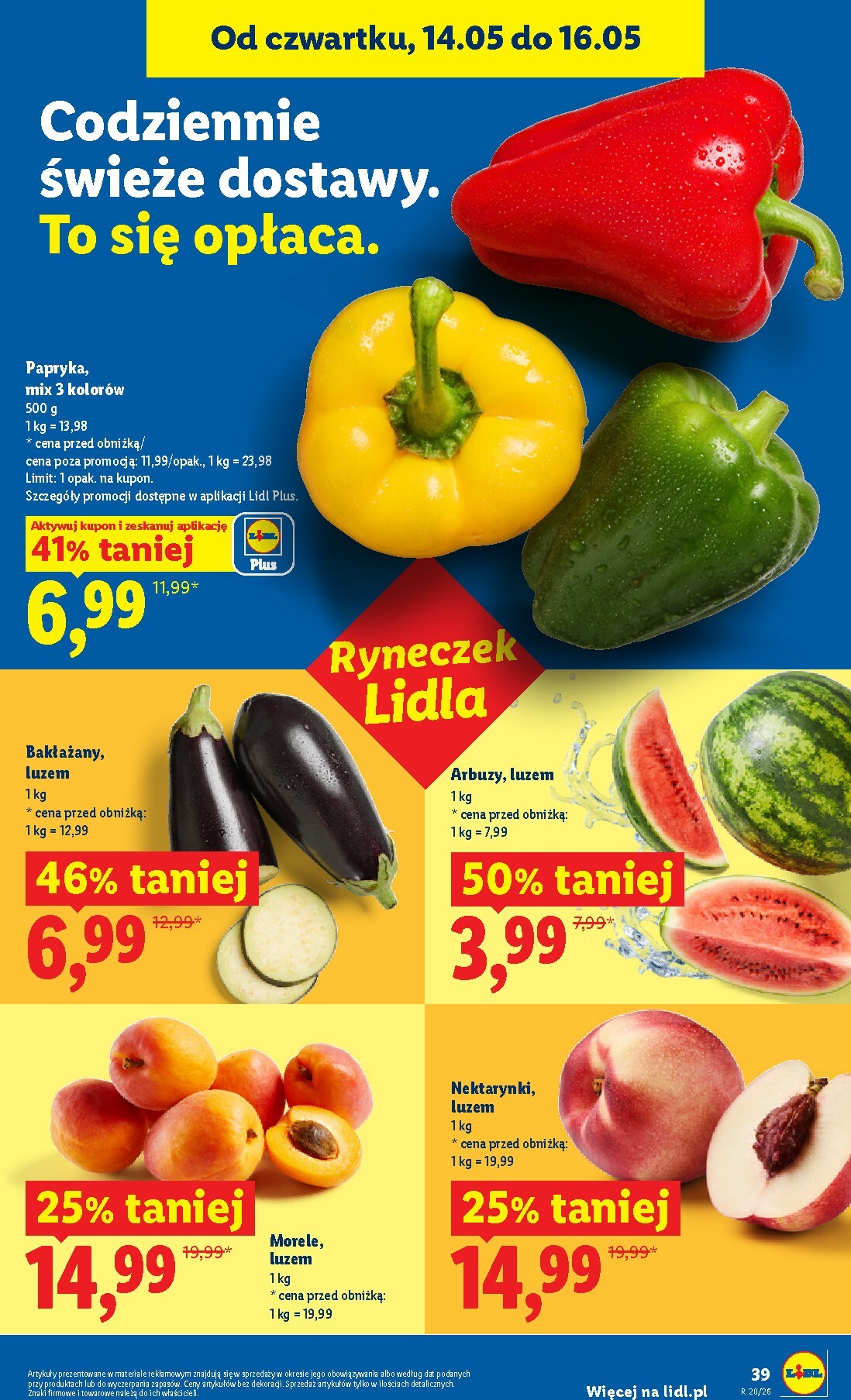 lidl - Nowa gazetka Lidl ważna od 14.05.2026 do 16.05.2026 - page: 39