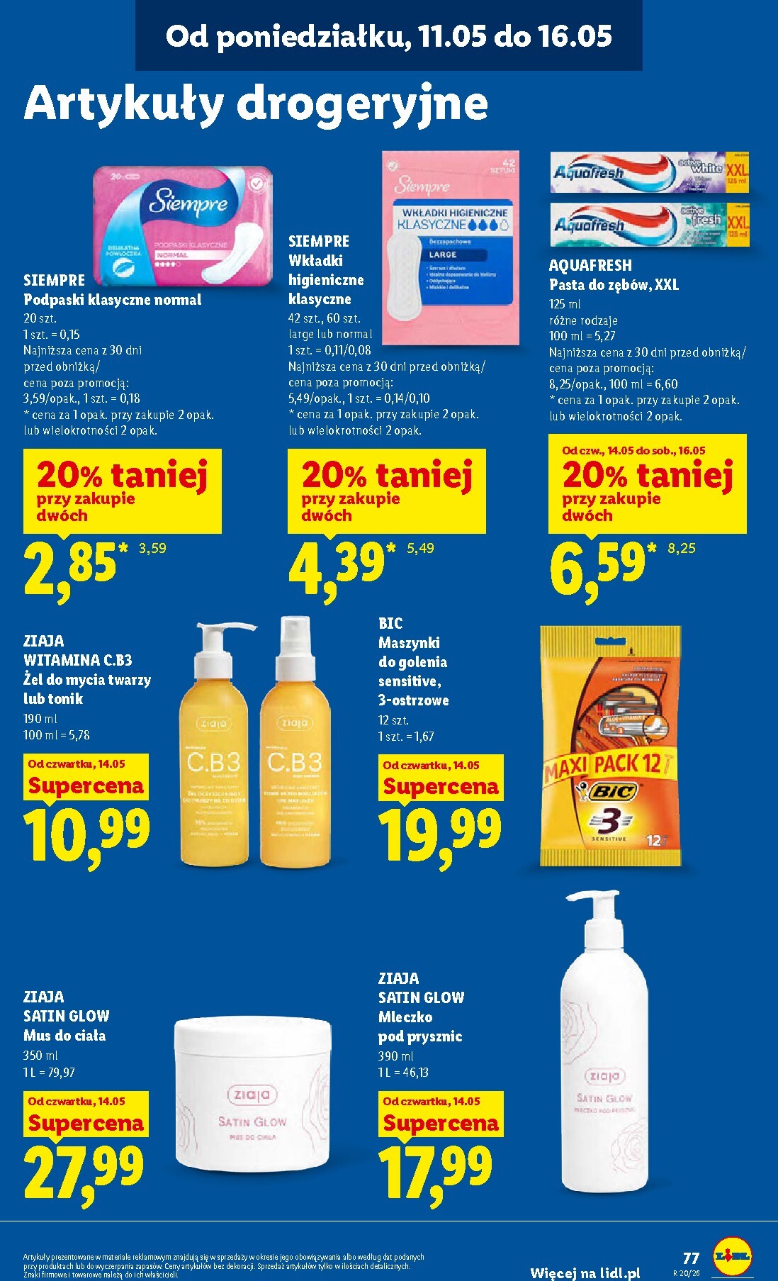 lidl - Nowa gazetka Lidl ważna od 14.05.2026 do 16.05.2026 - page: 83